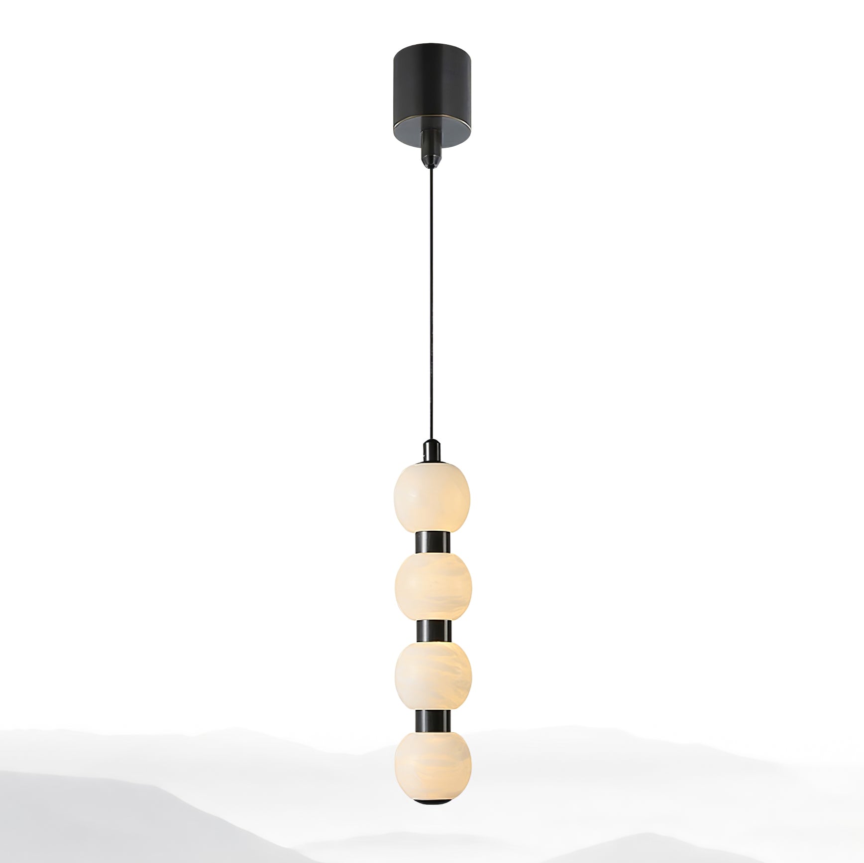 Orbique Alabaster Pendant Lamp