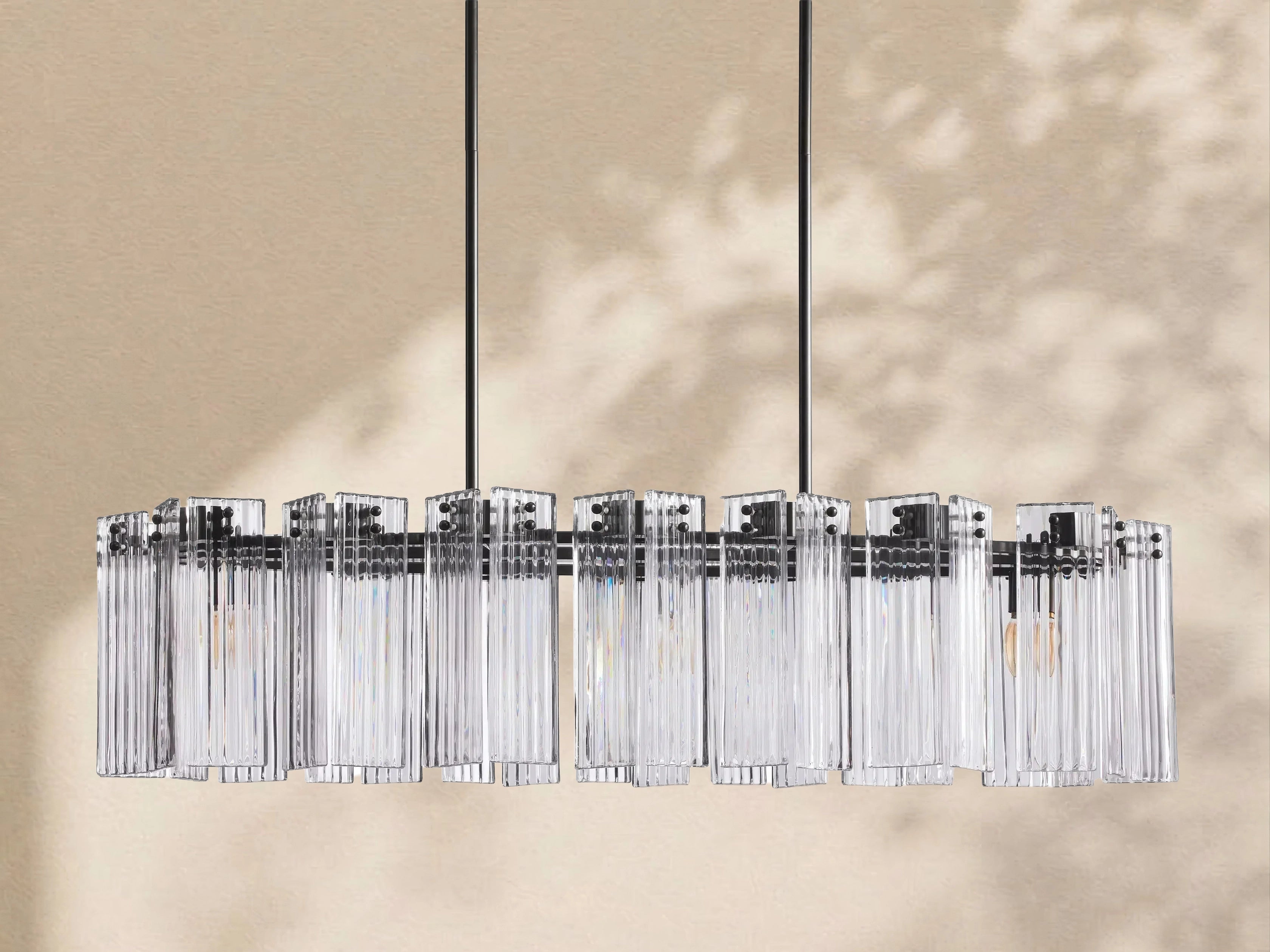 Delisa Oval Chandelier 51" 63" 72"