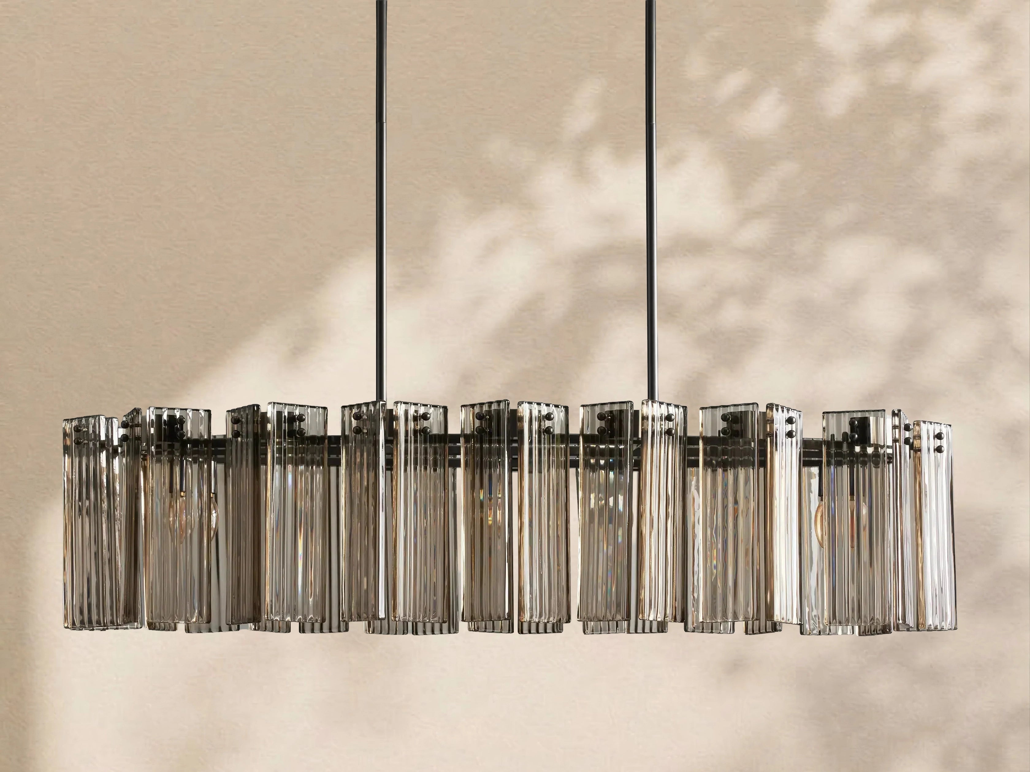 Delisa Oval Chandelier 51" 63" 72"