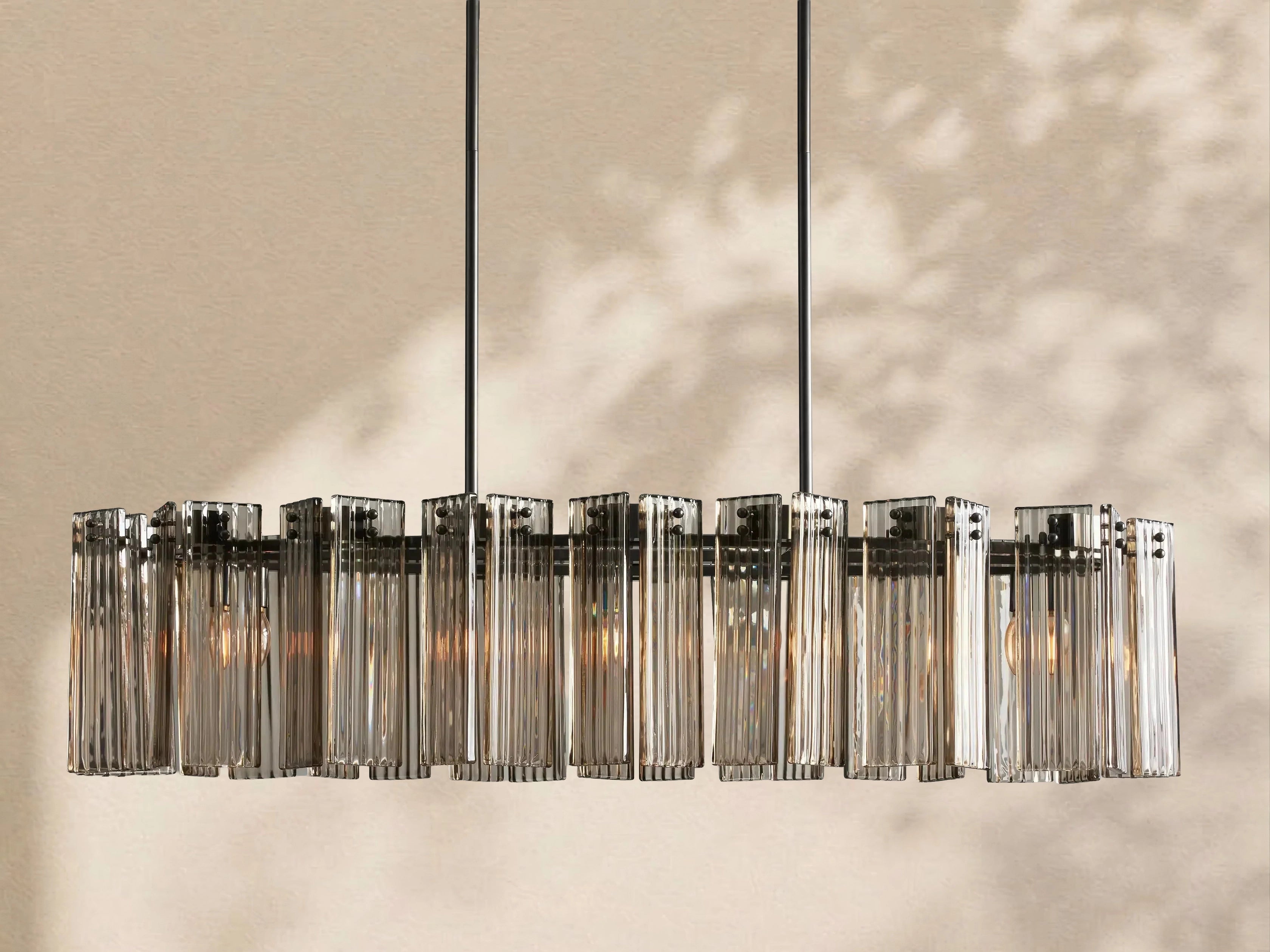 Delisa Oval Chandelier 51" 63" 72"