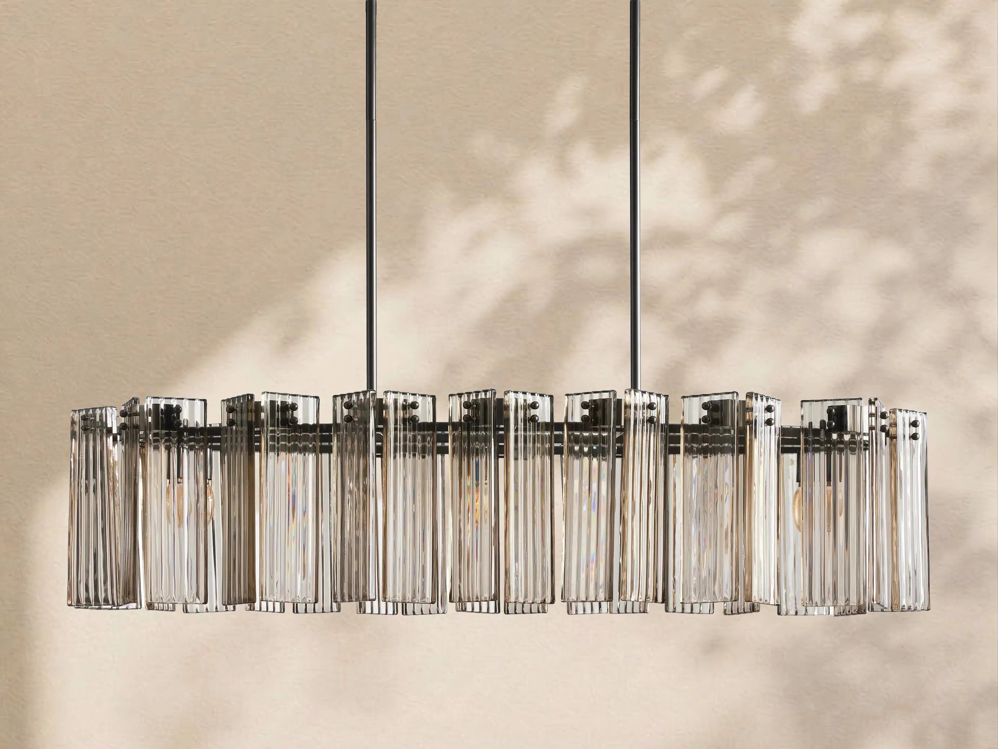 Delisa Oval Chandelier 51" 63" 72"
