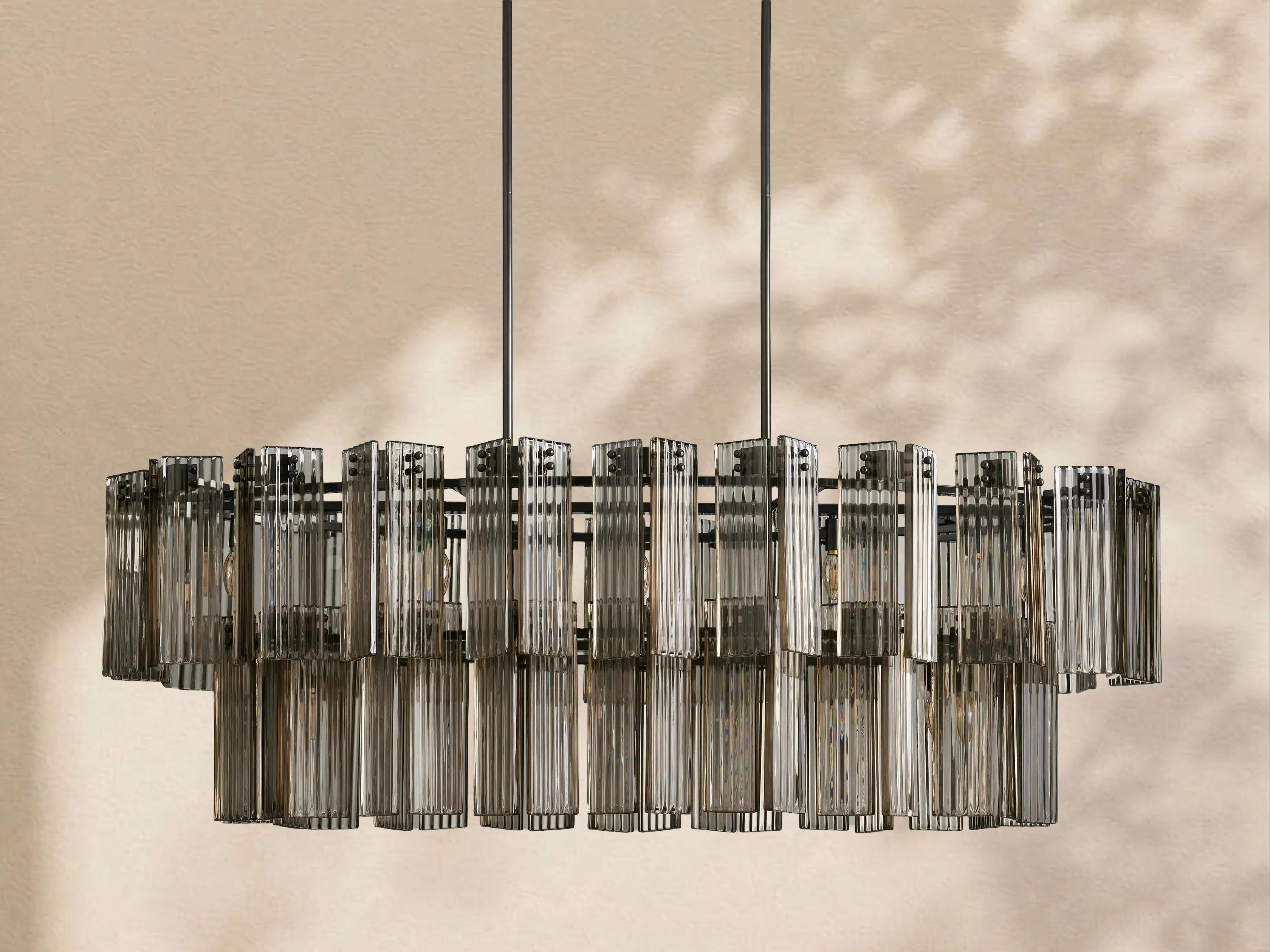 Delisa Oval Chandelier 51" 63" 72"