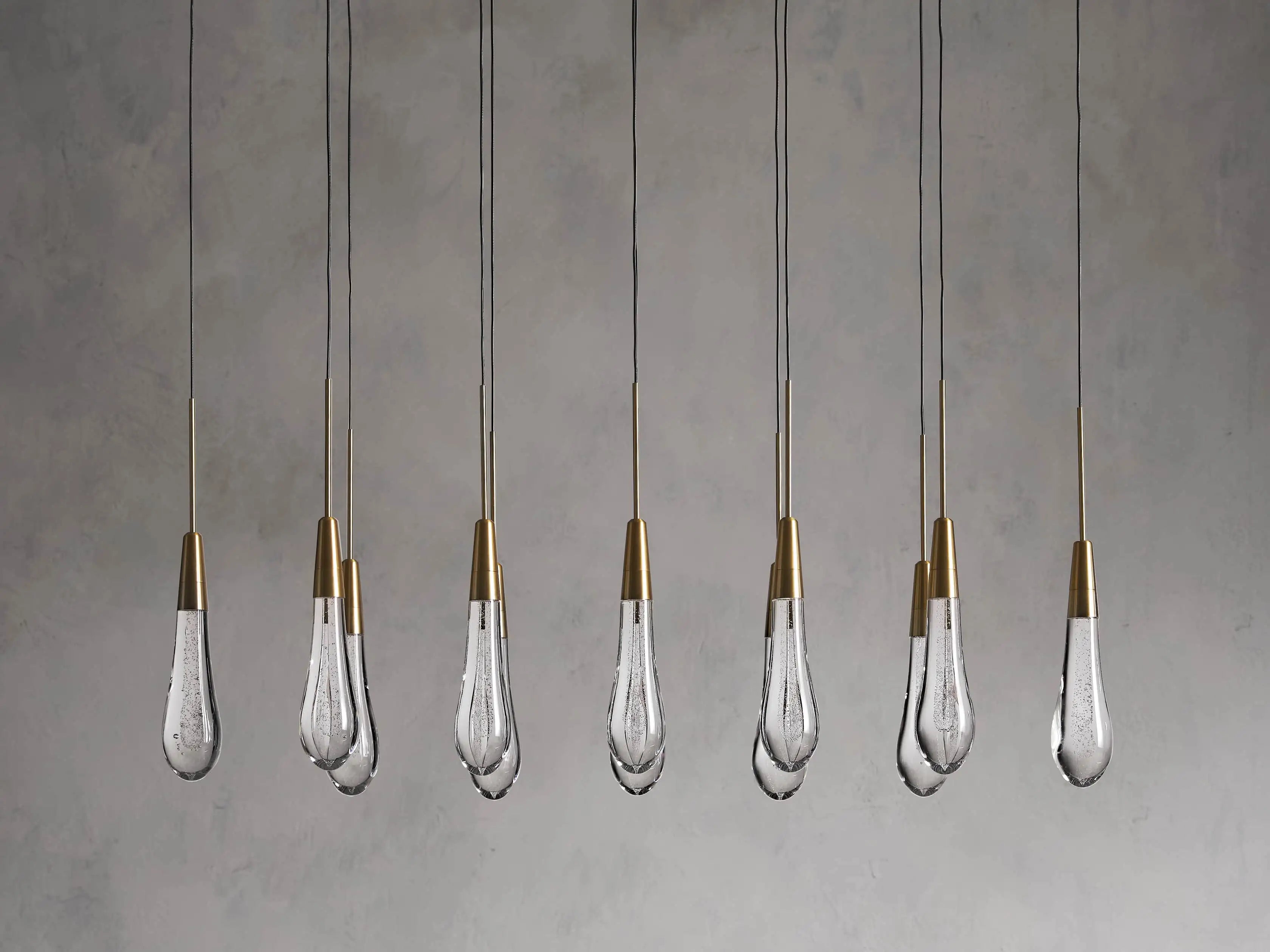 Soratai Glass Linear Chandelier
