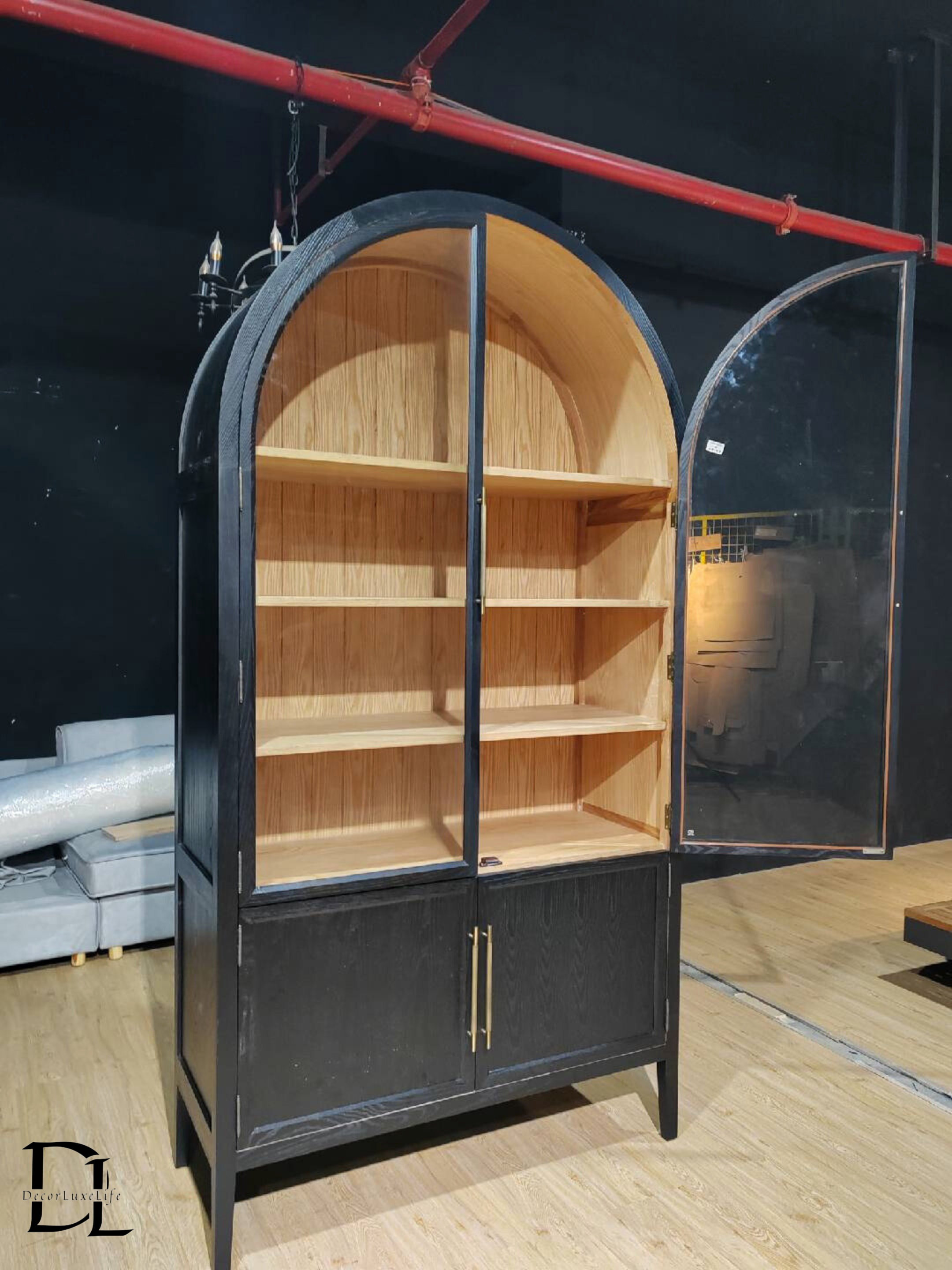 Hattie Glass Cabinet