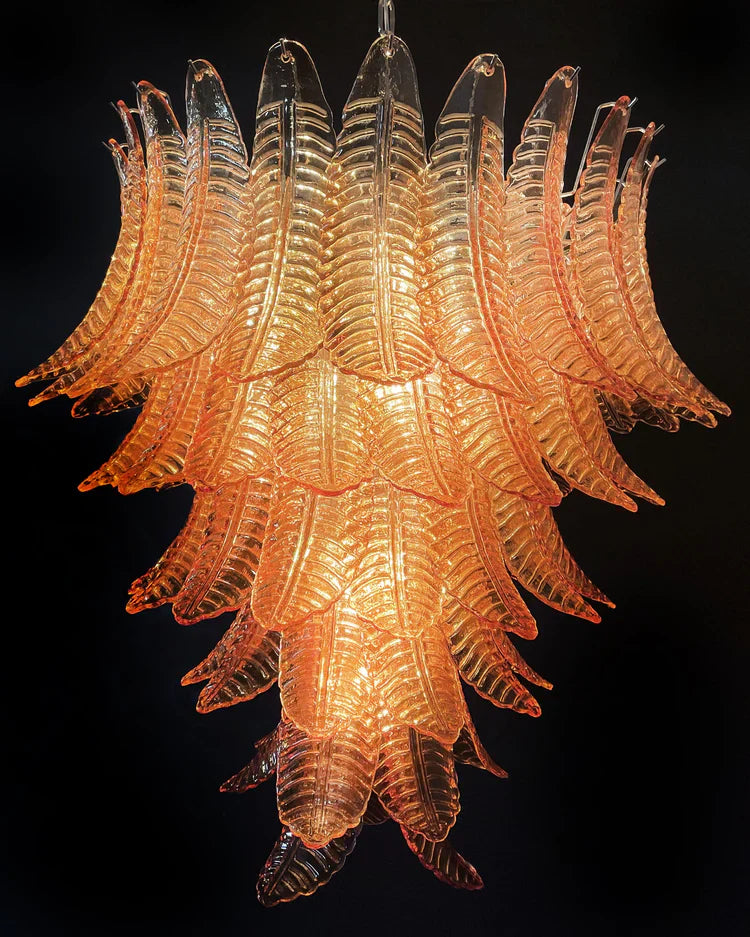 Felci Murano Glass Chandelier