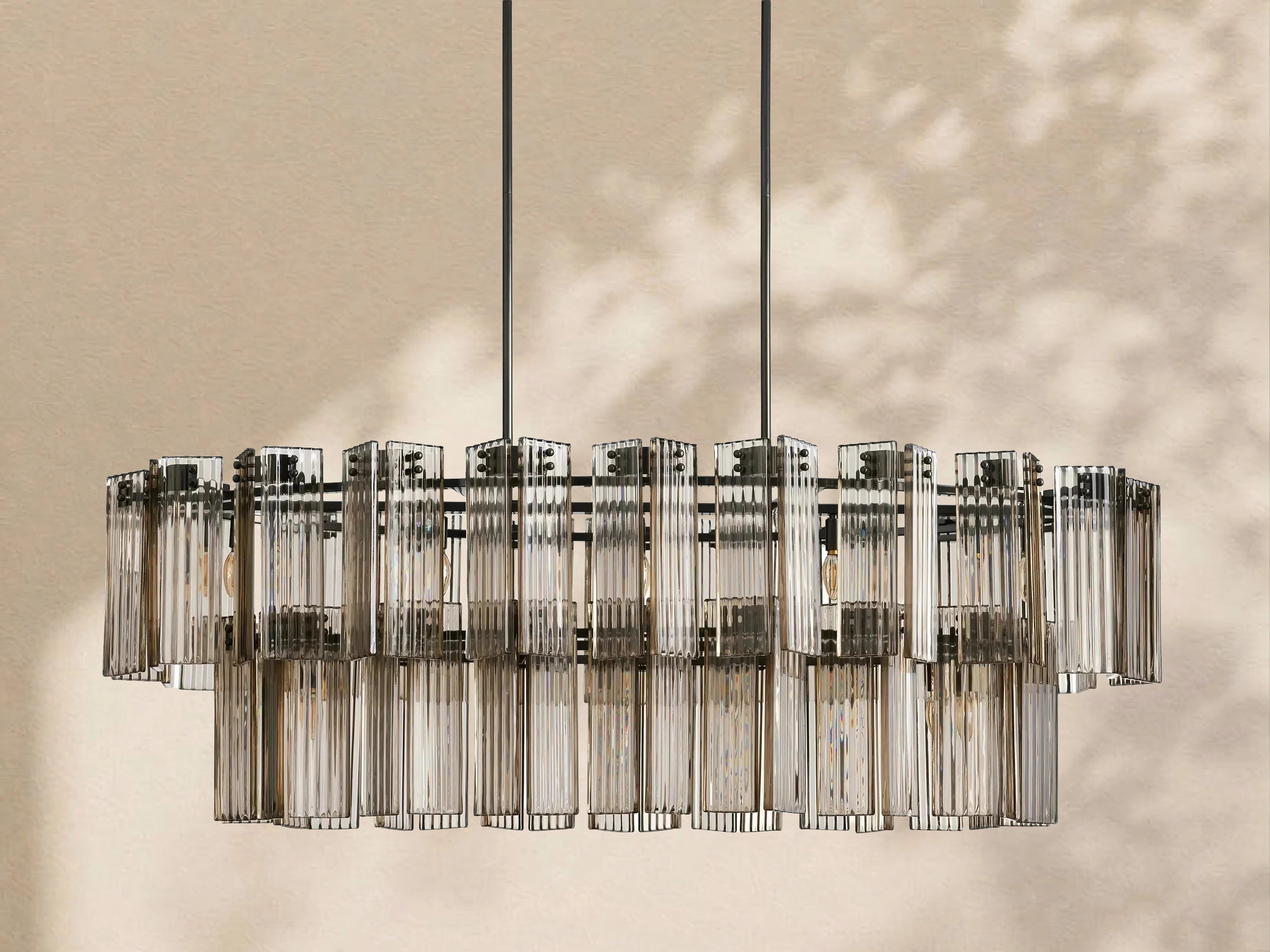 Delisa Oval Chandelier 51" 63" 72"