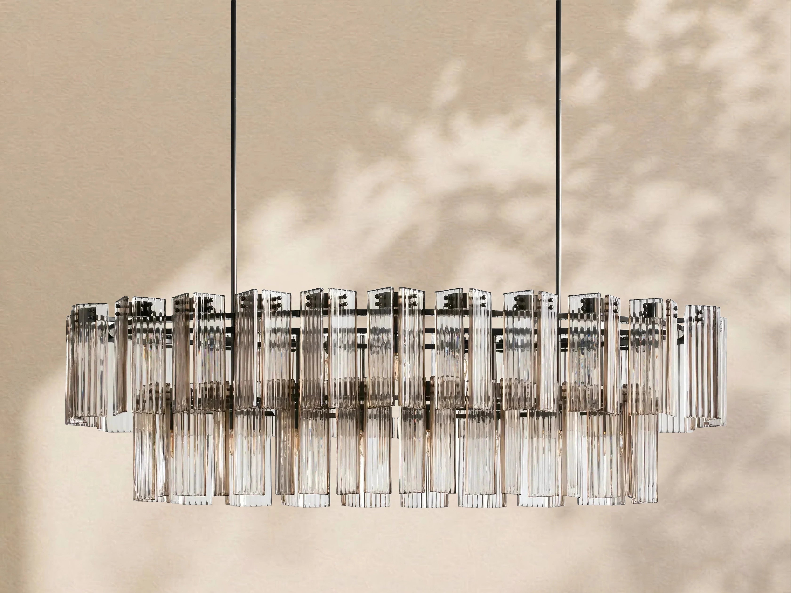 Delisa Oval Chandelier 51" 63" 72"