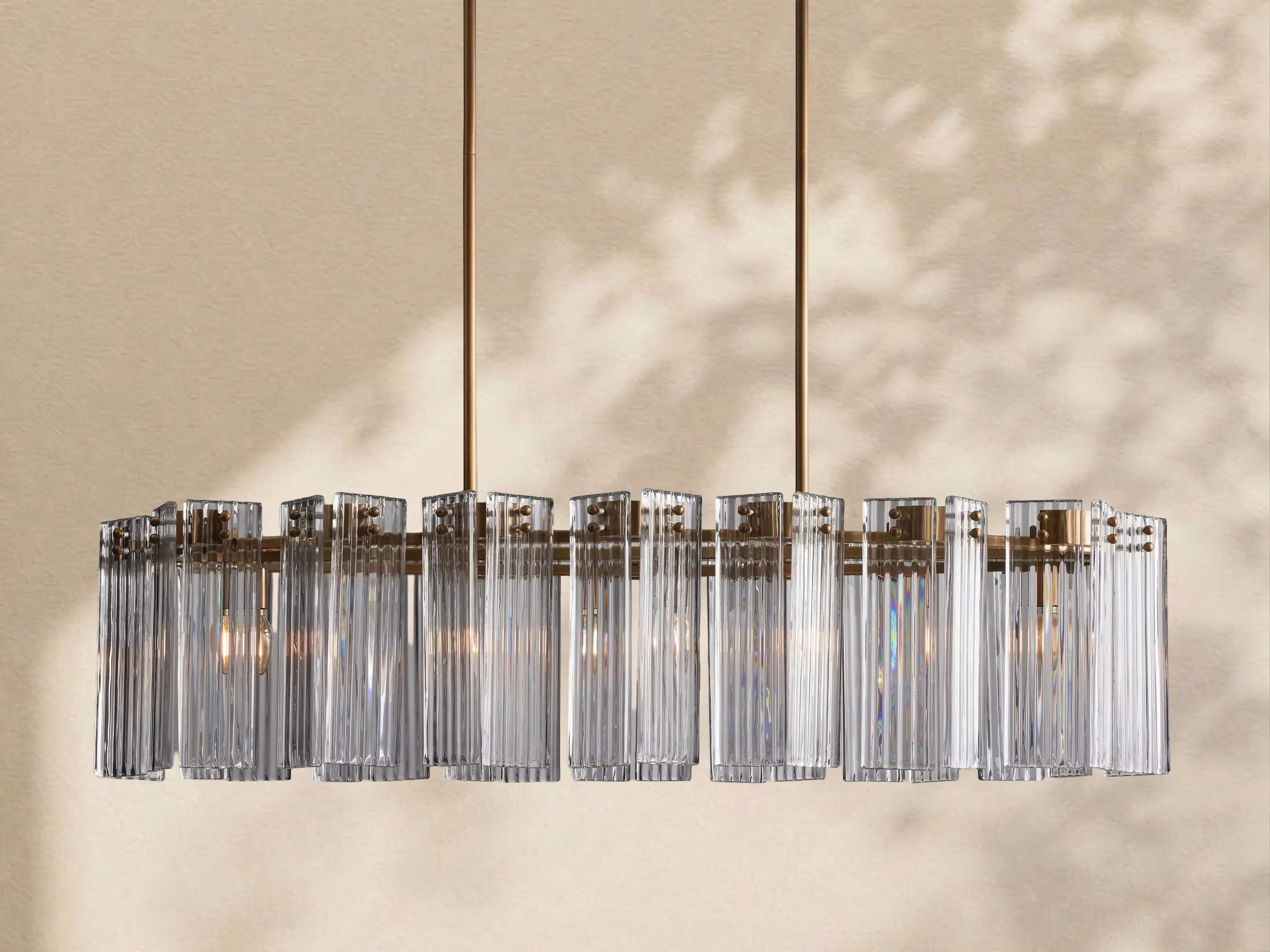Delisa Oval Chandelier 51" 63" 72"