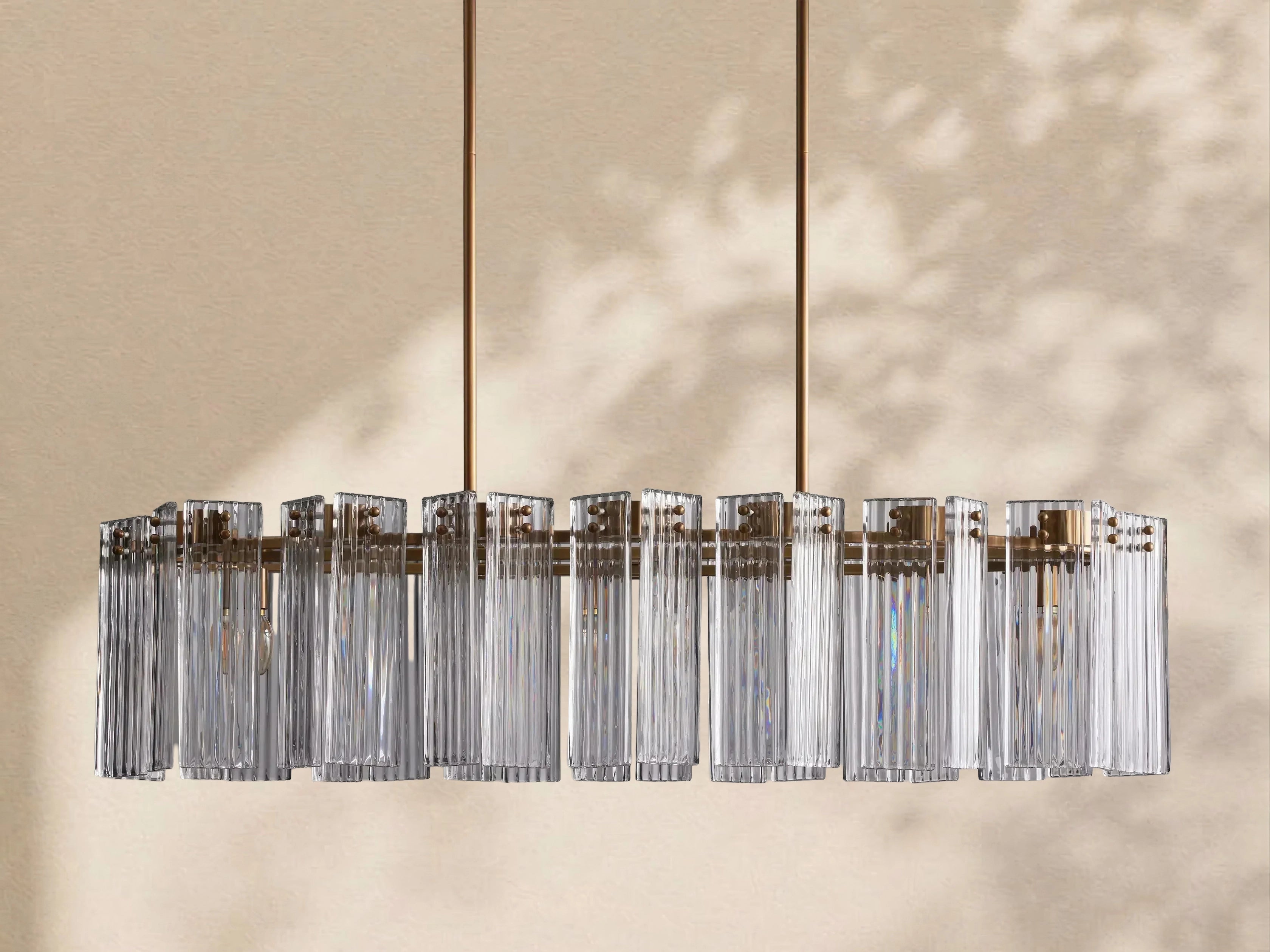 Delisa Oval Chandelier 51" 63" 72"