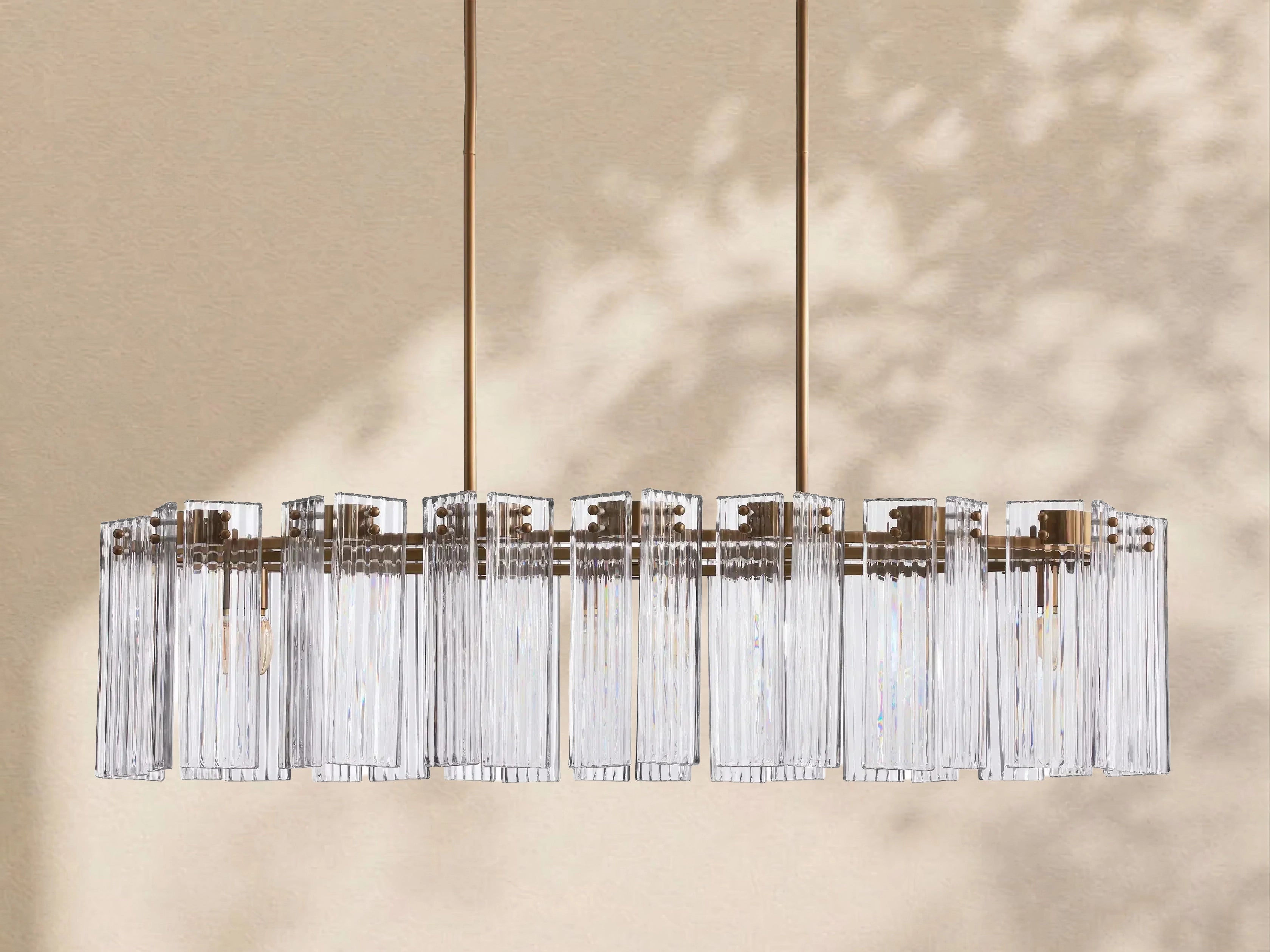 Delisa Oval Chandelier 51" 63" 72"
