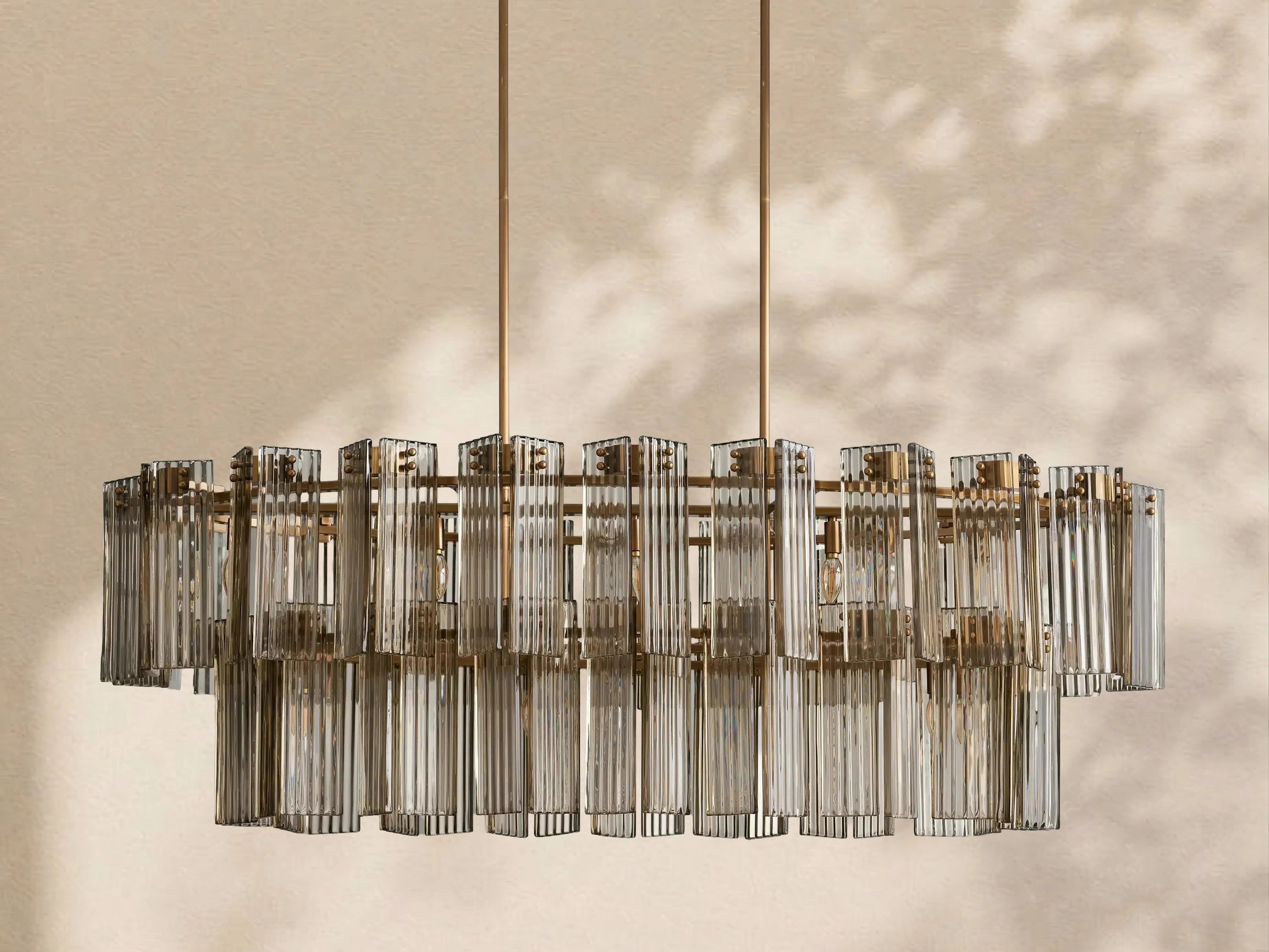 Delisa Oval Chandelier 51" 63" 72"