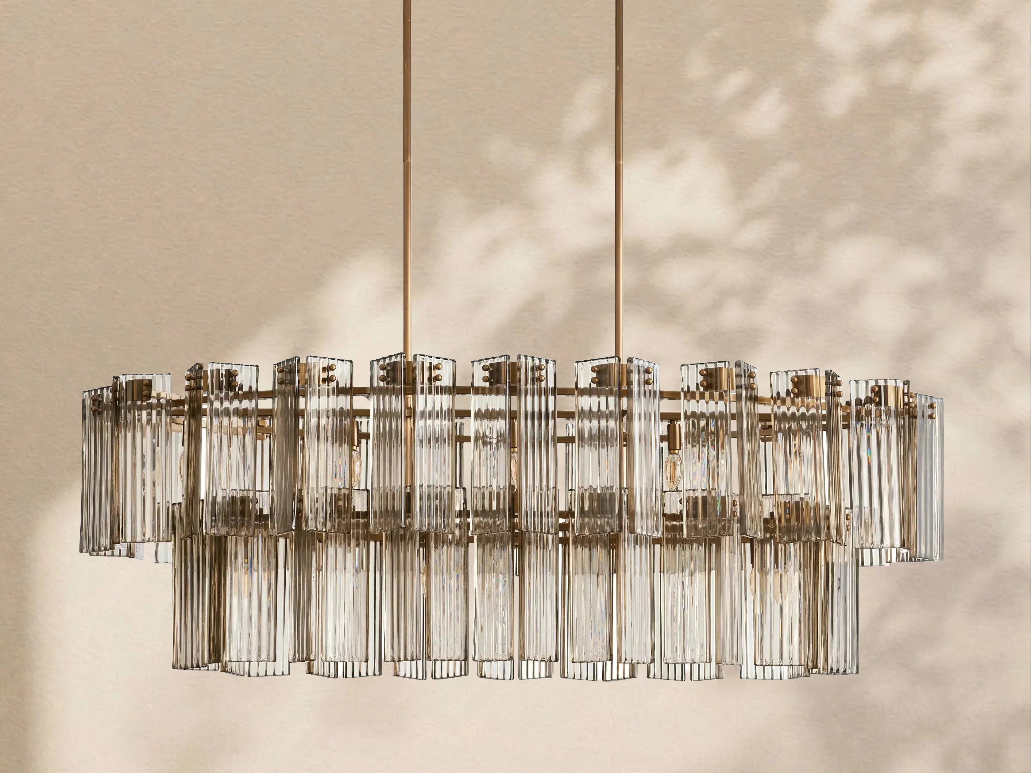 Delisa Oval Chandelier 51" 63" 72"