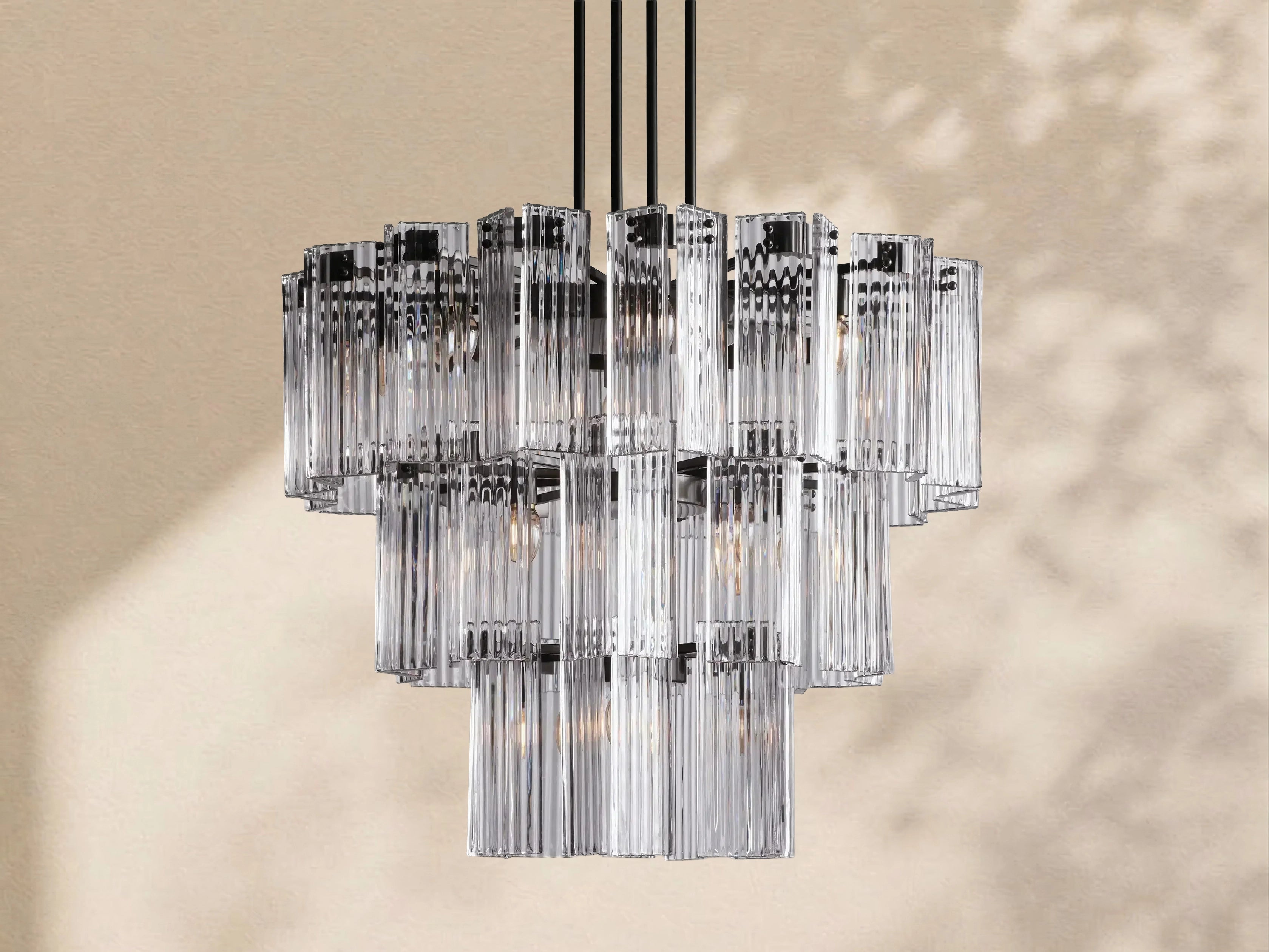 Delisa Round Chandelier 38" 48" 60"