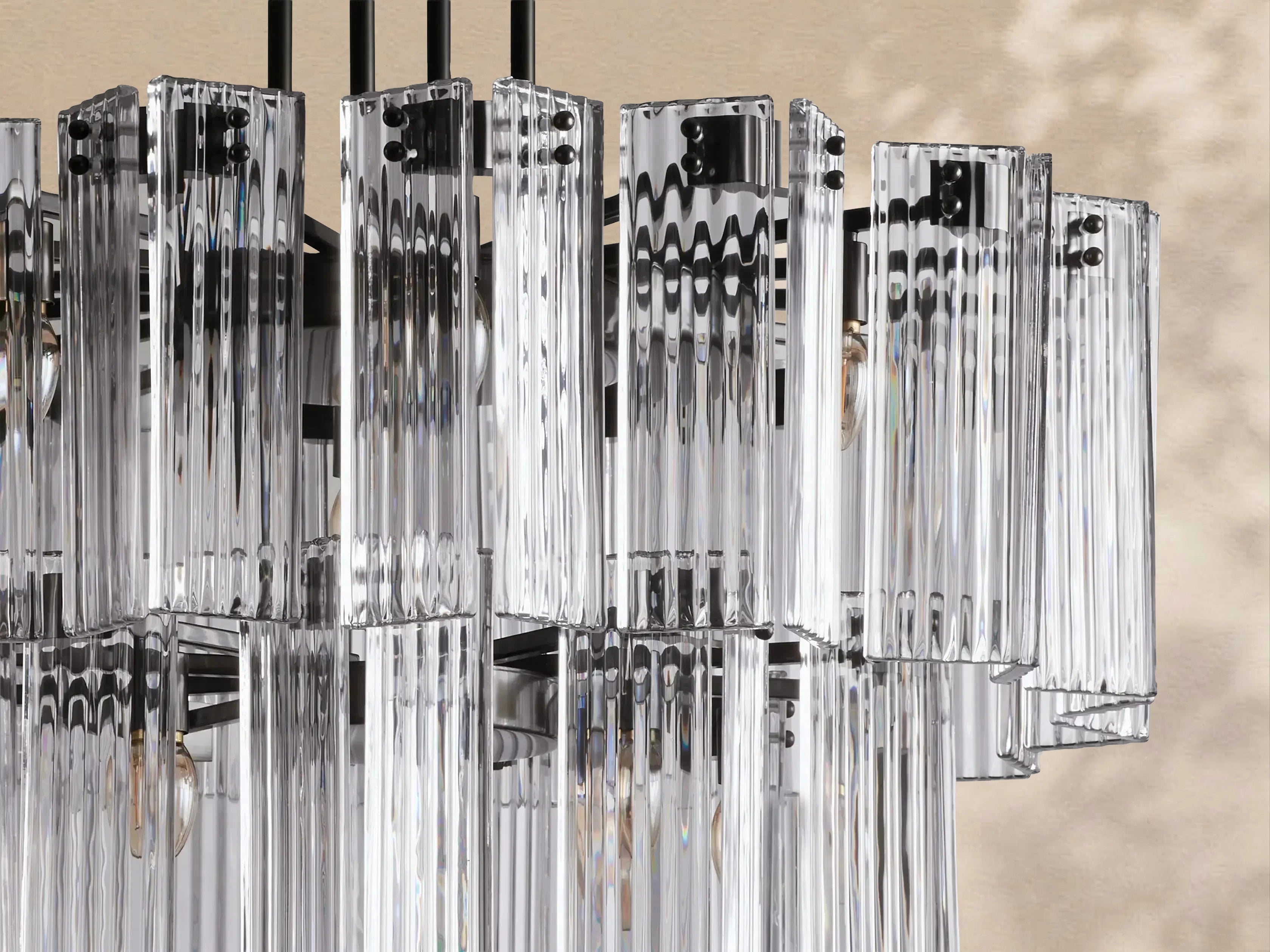 Delisa Round Chandelier 38" 48" 60"