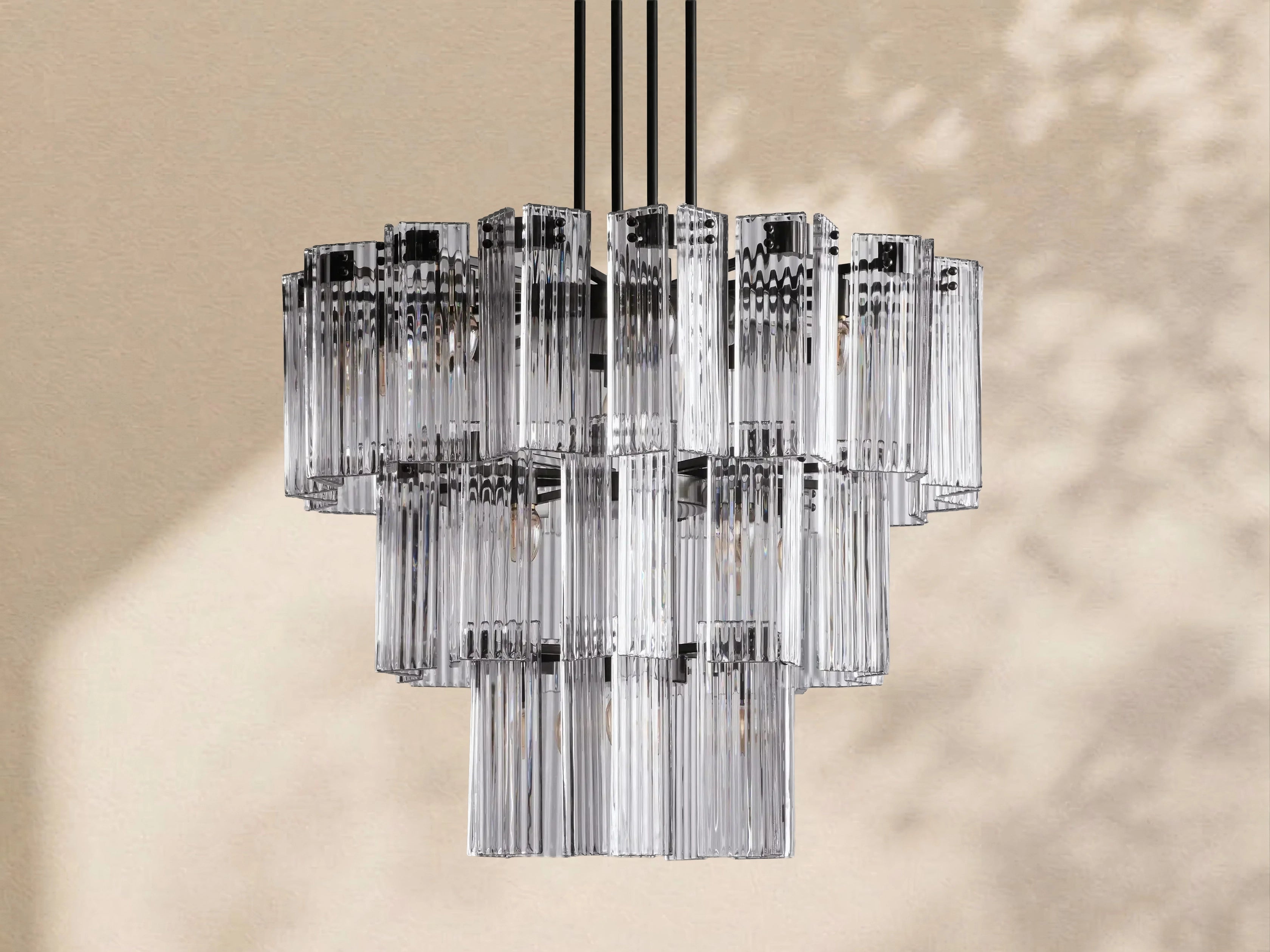 Delisa Round Chandelier 38" 48" 60"
