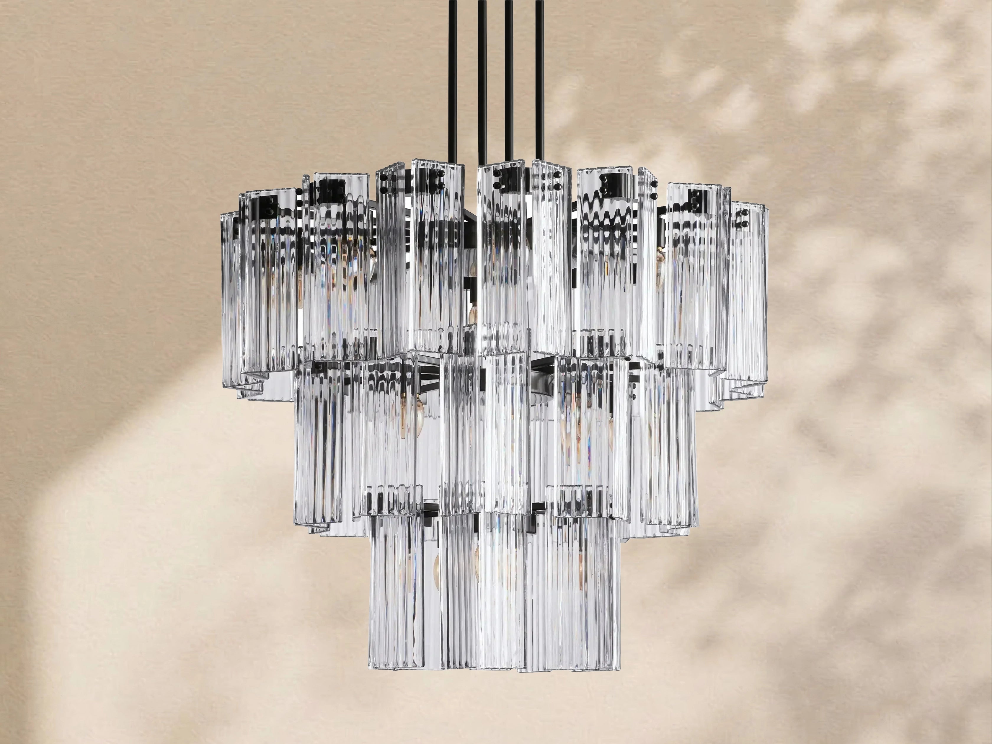 Delisa Round Chandelier 38" 48" 60"