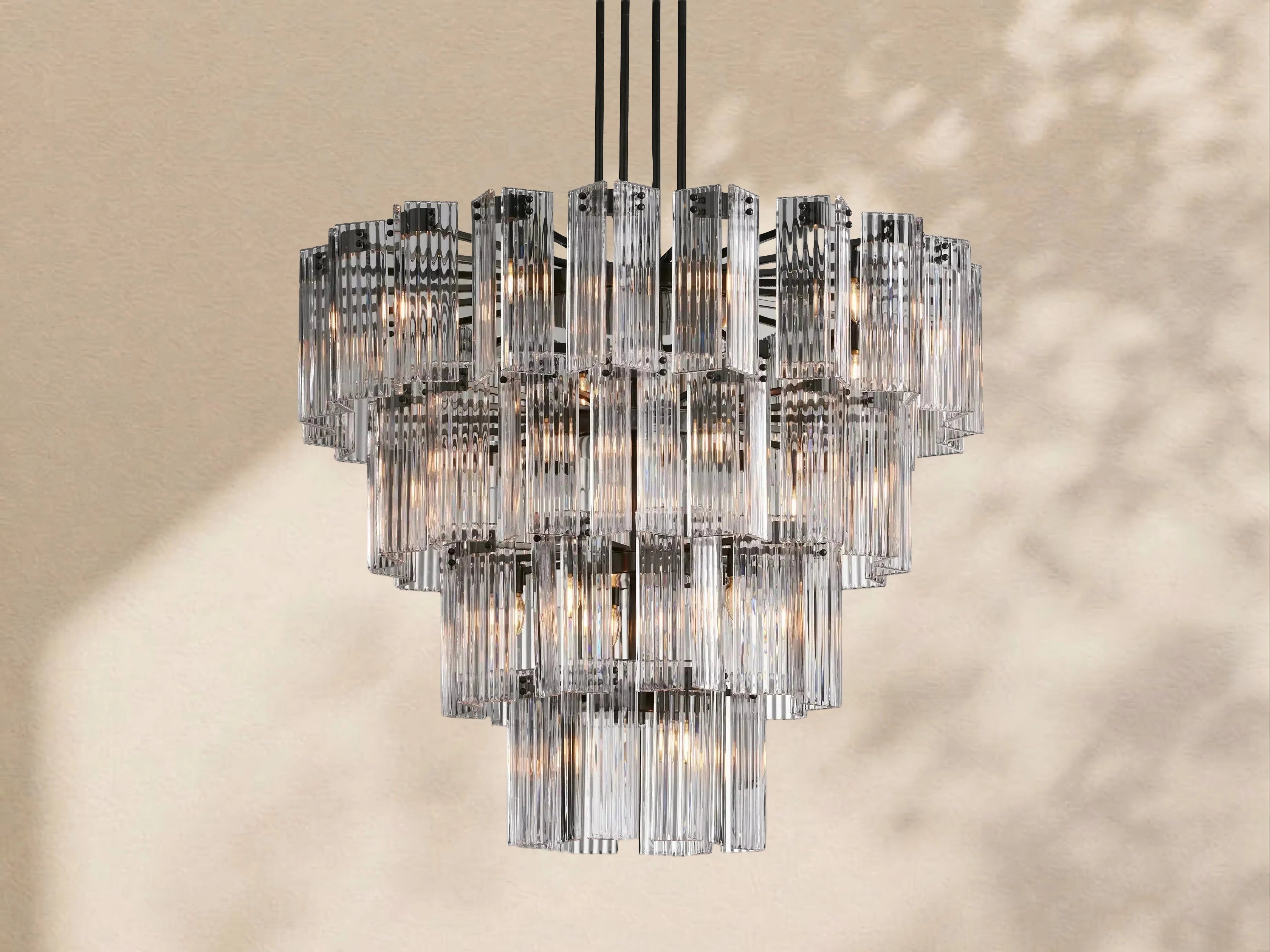 Delisa Round Chandelier 38" 48" 60"