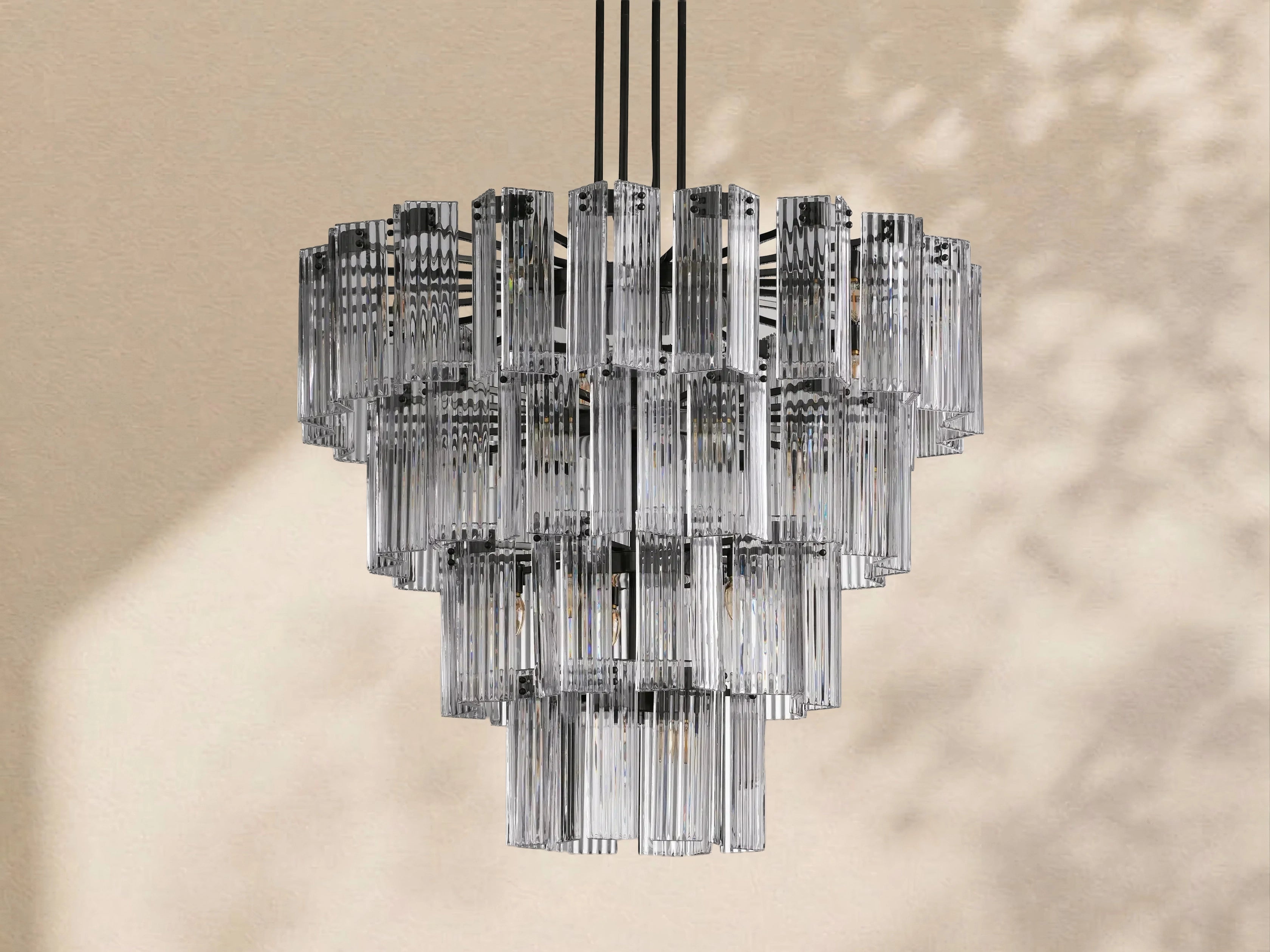 Delisa Round Chandelier 38" 48" 60"
