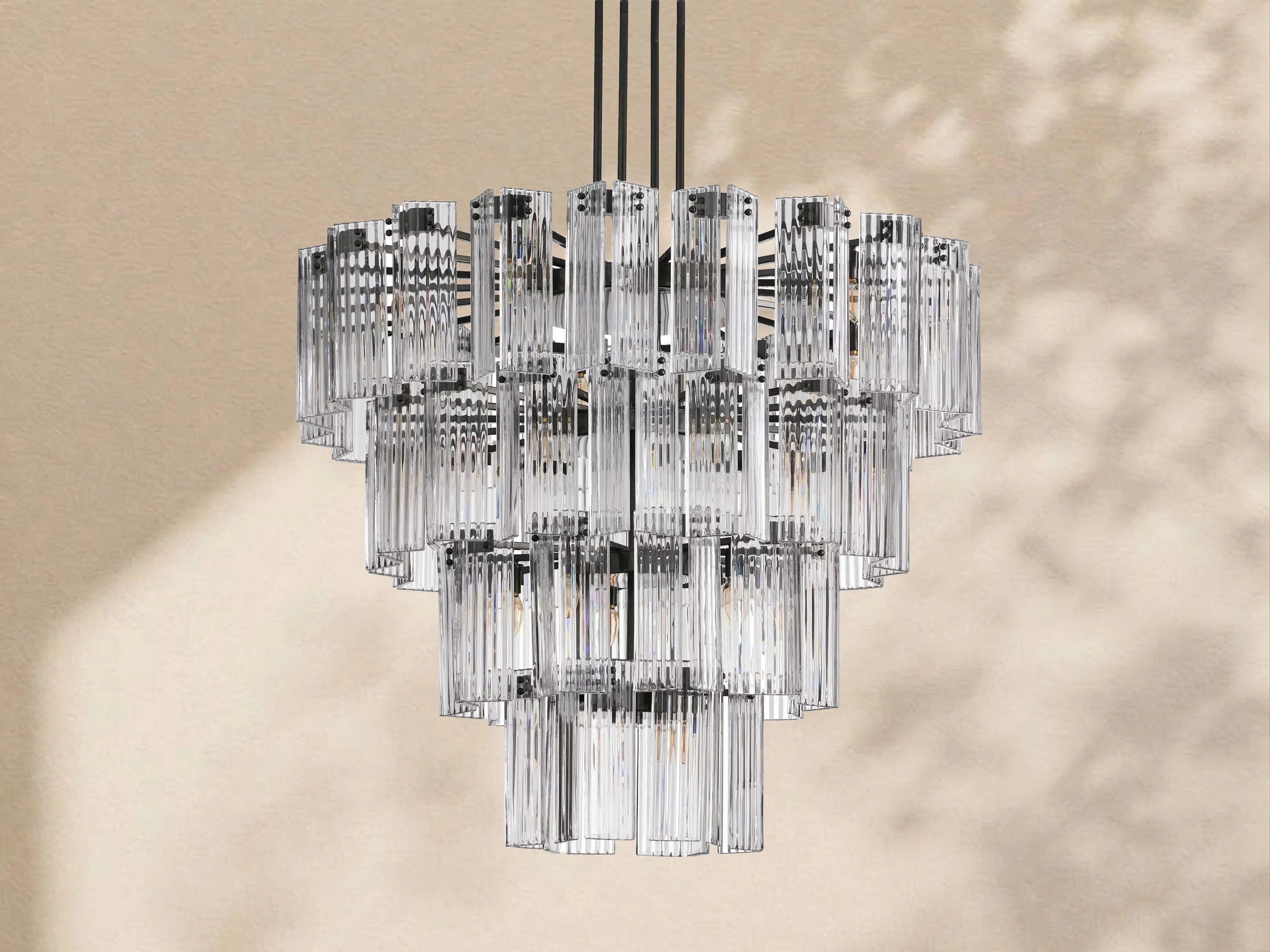 Delisa Round Chandelier 38" 48" 60"