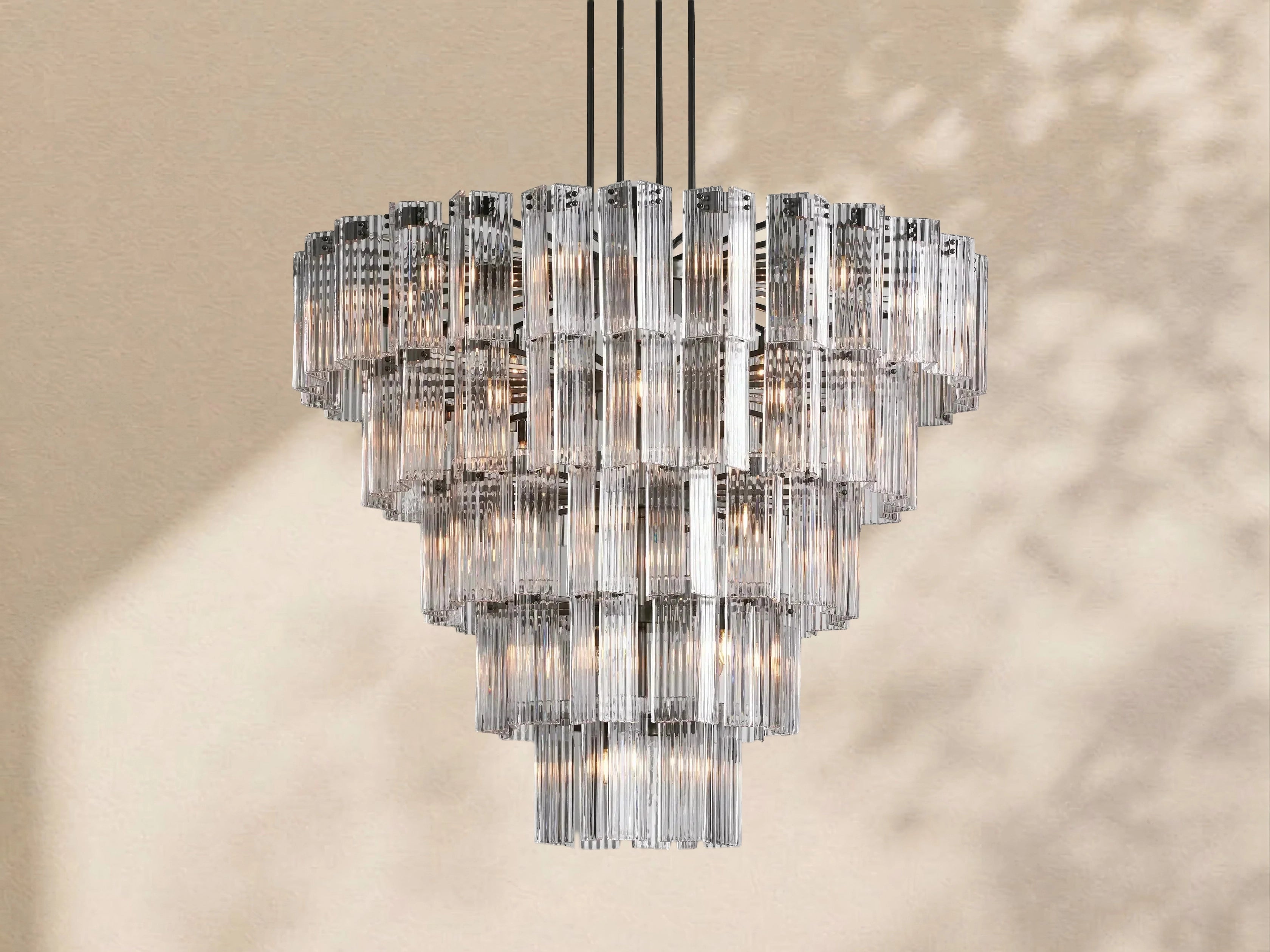 Delisa Round Chandelier 38" 48" 60"