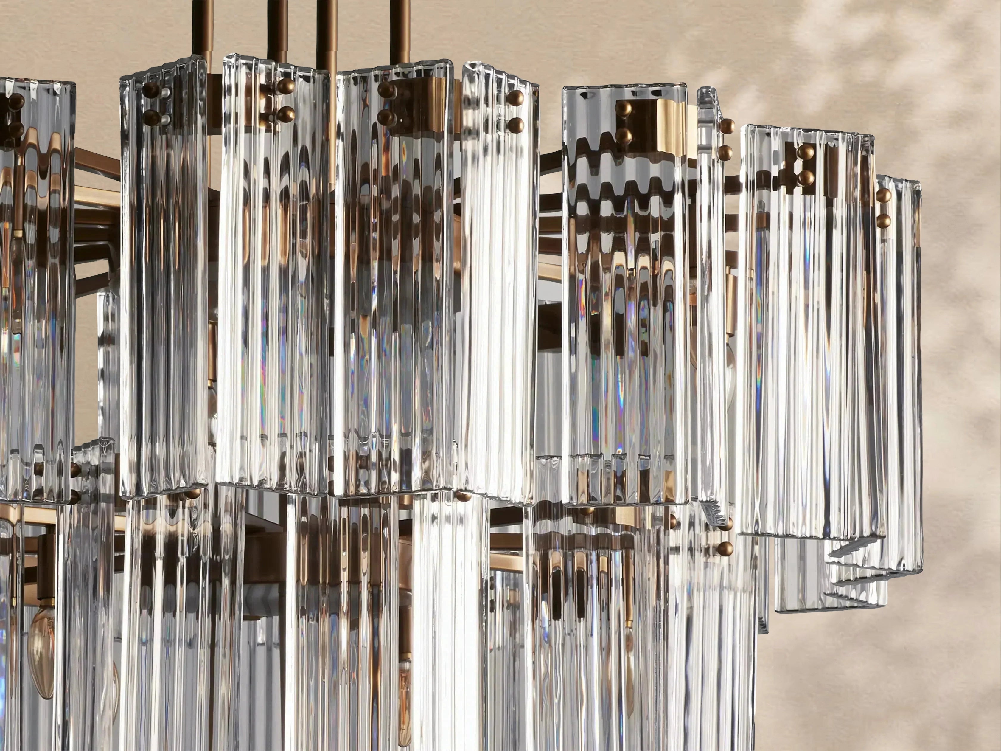 Delisa Round Chandelier 38" 48" 60"