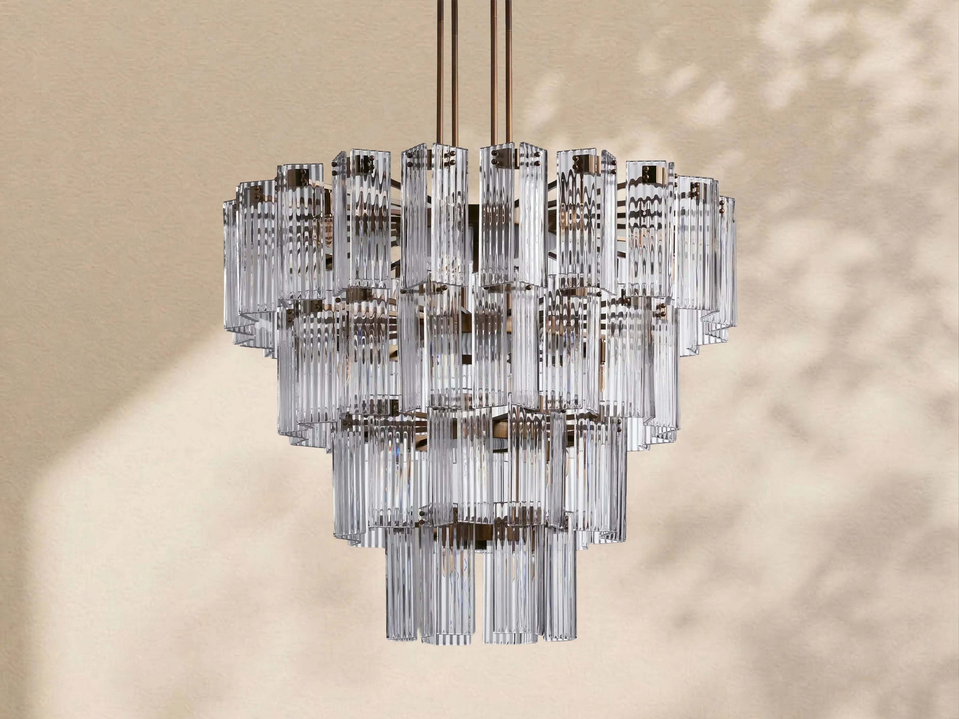 Delisa Round Chandelier 38" 48" 60"
