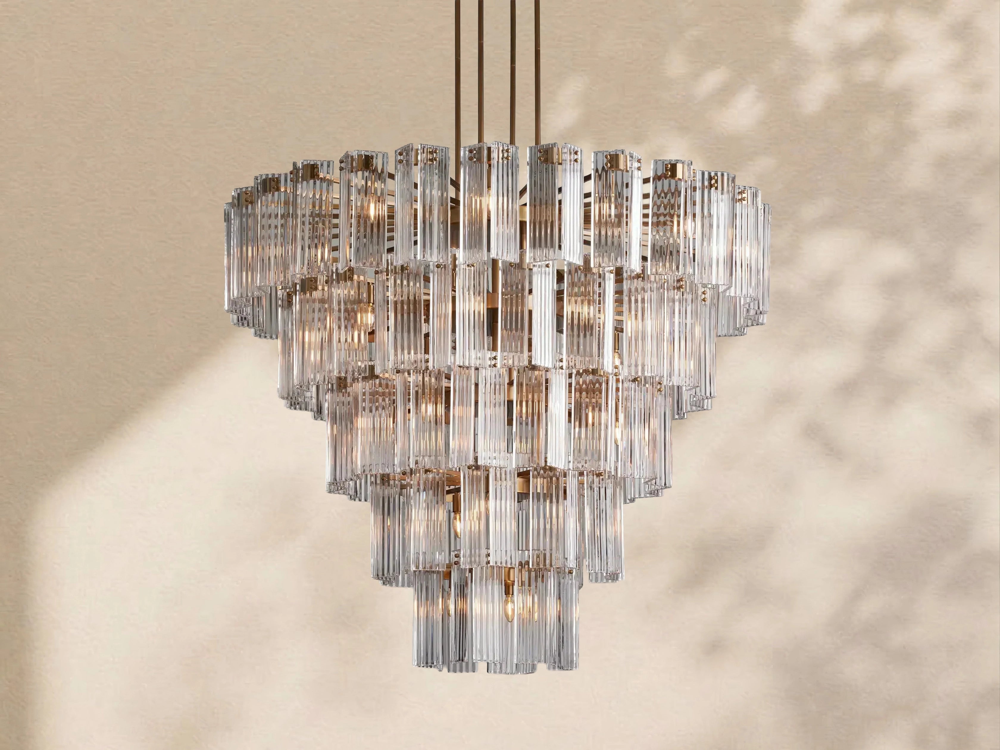 Delisa Round Chandelier 38" 48" 60"