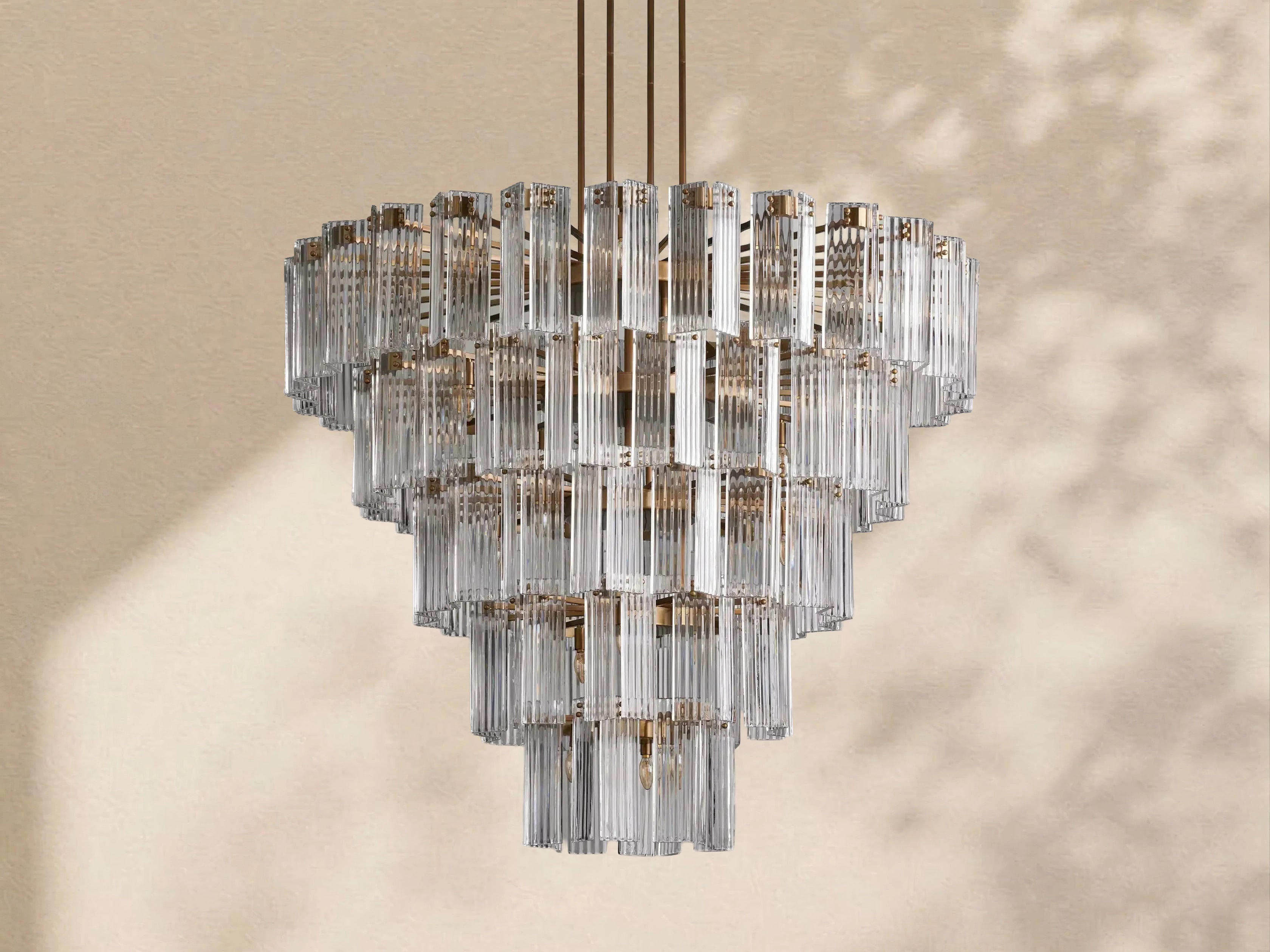 Delisa Round Chandelier 38" 48" 60"
