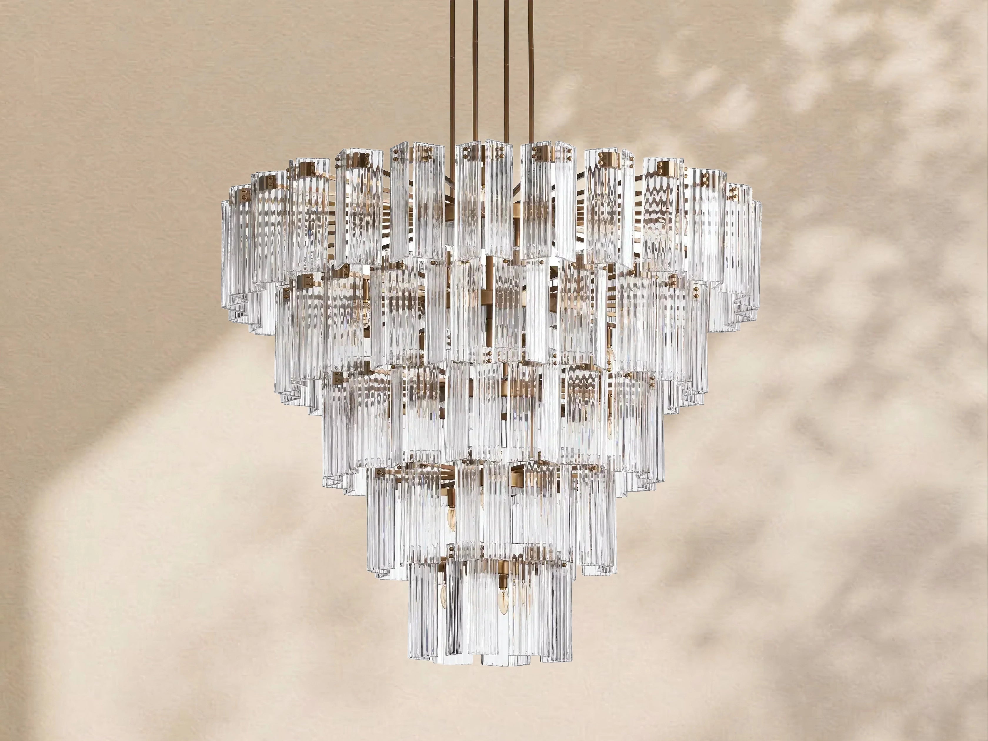 Delisa Round Chandelier 38" 48" 60"