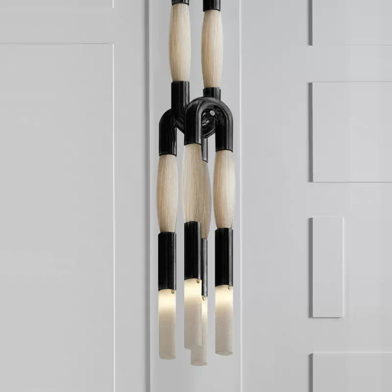 Heritage Horsehair 4-Light Pendant