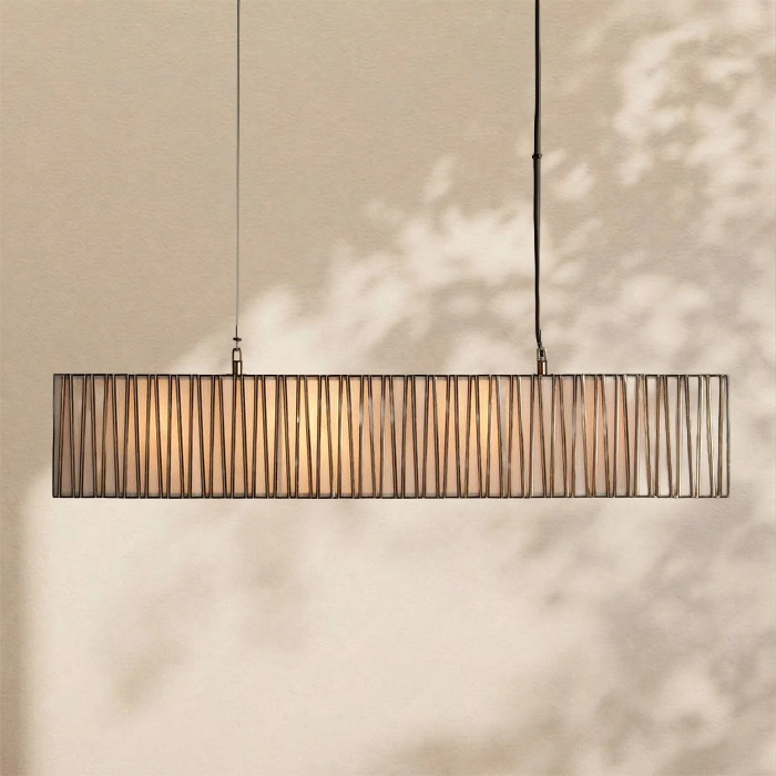 Junte Rectangular Chandelier 49" 60" 72"W