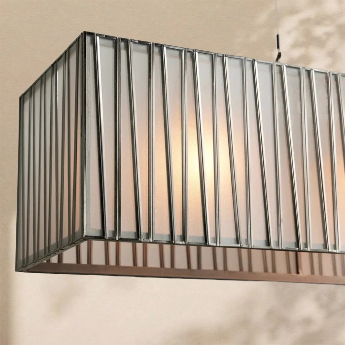 Junte Rectangular Chandelier 49" 60" 72"W