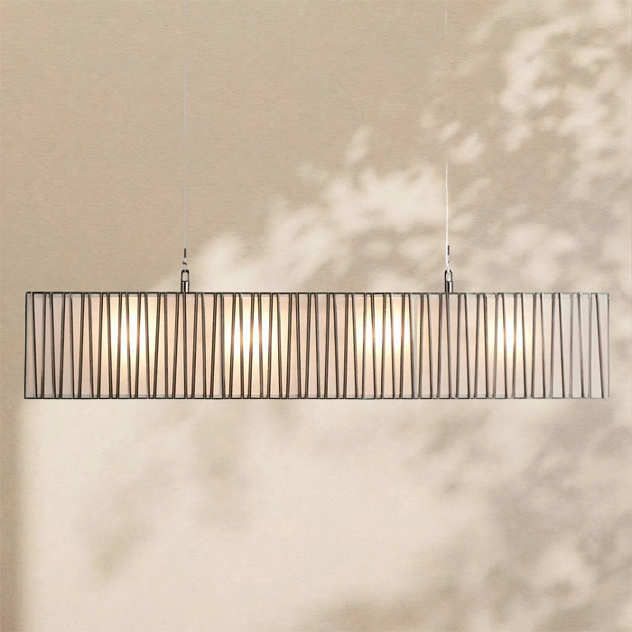 Junte Rectangular Chandelier 49" 60" 72"W