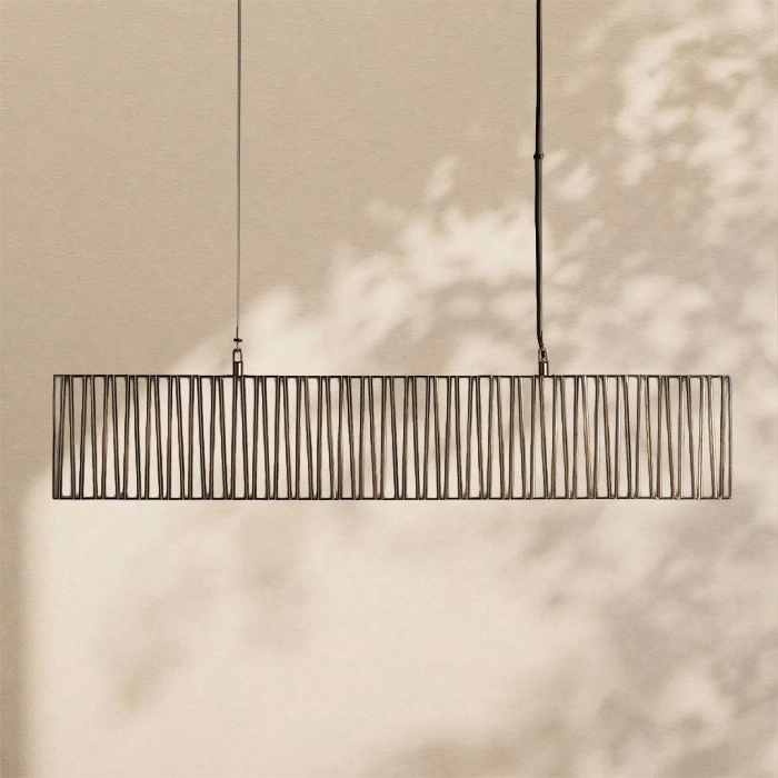 Junte Rectangular Chandelier 49" 60" 72"W