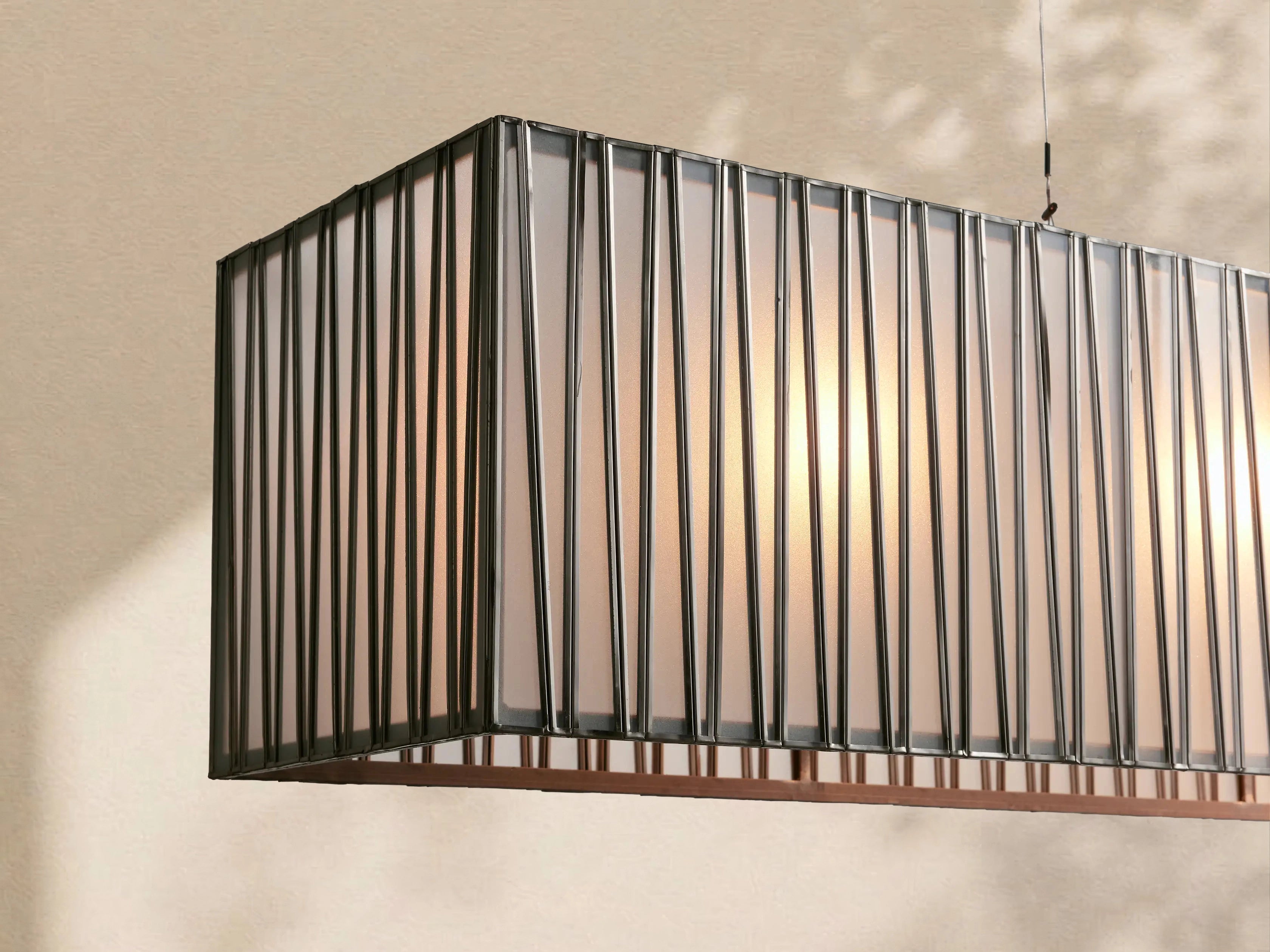 Junte Rectangular Chandelier 49" 60" 72"W
