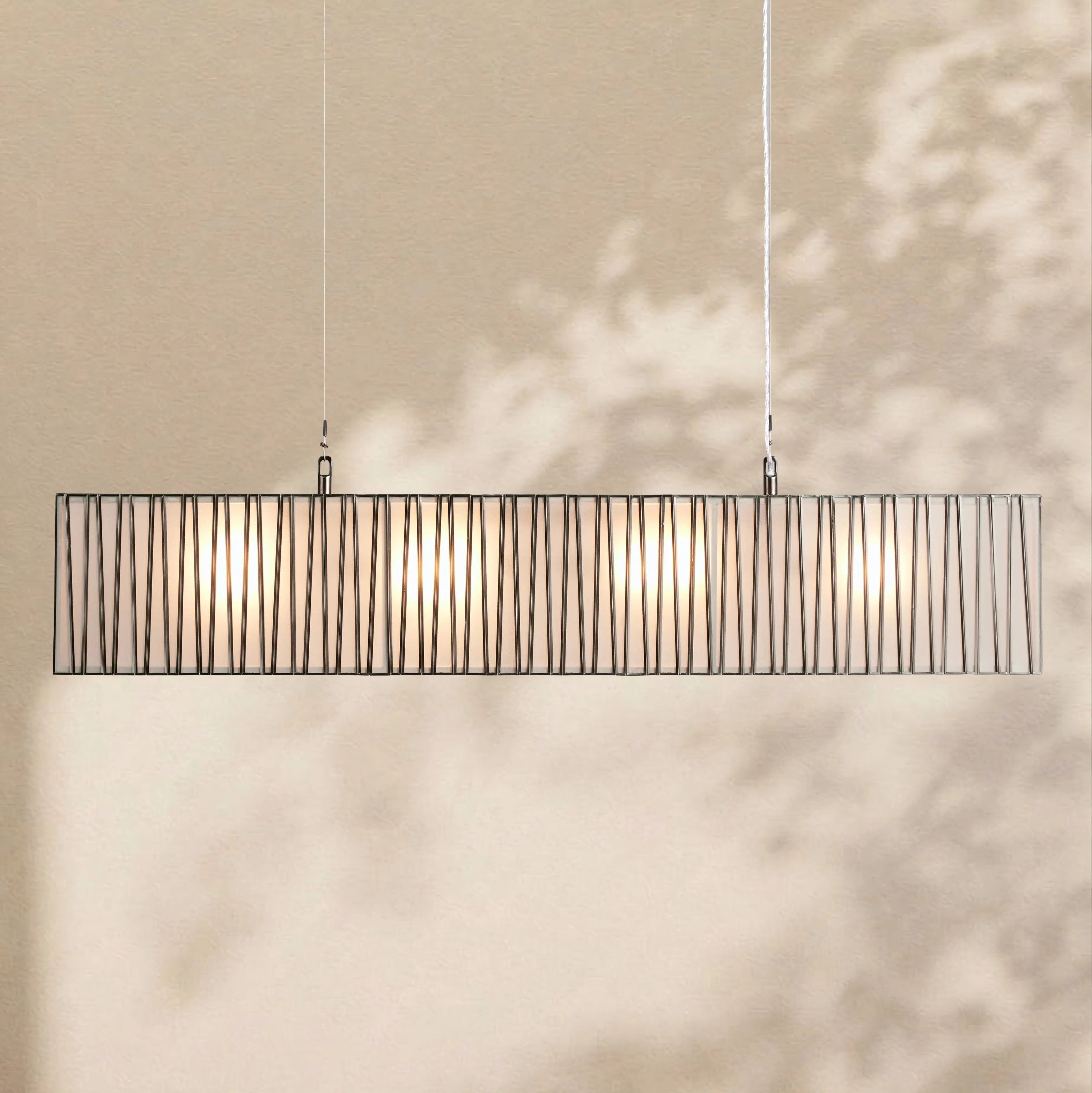 Junte Rectangular Chandelier 49" 60" 72"W
