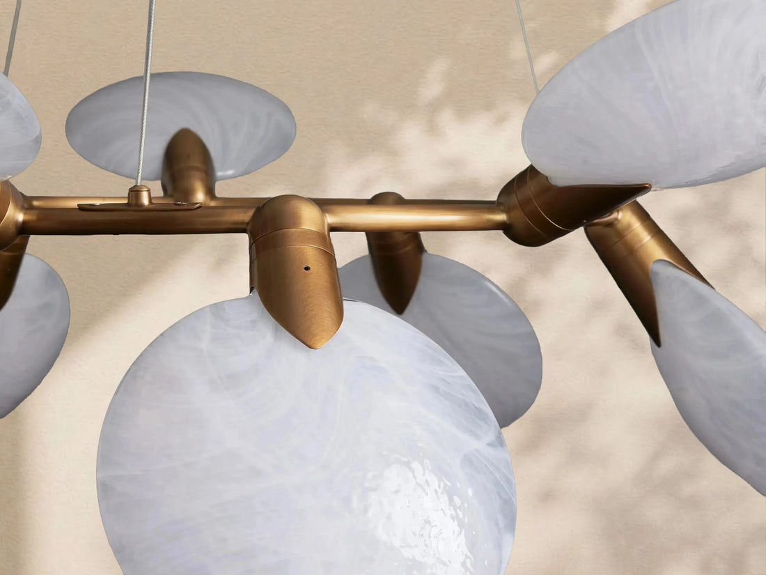 Leafloor Round Chandelier