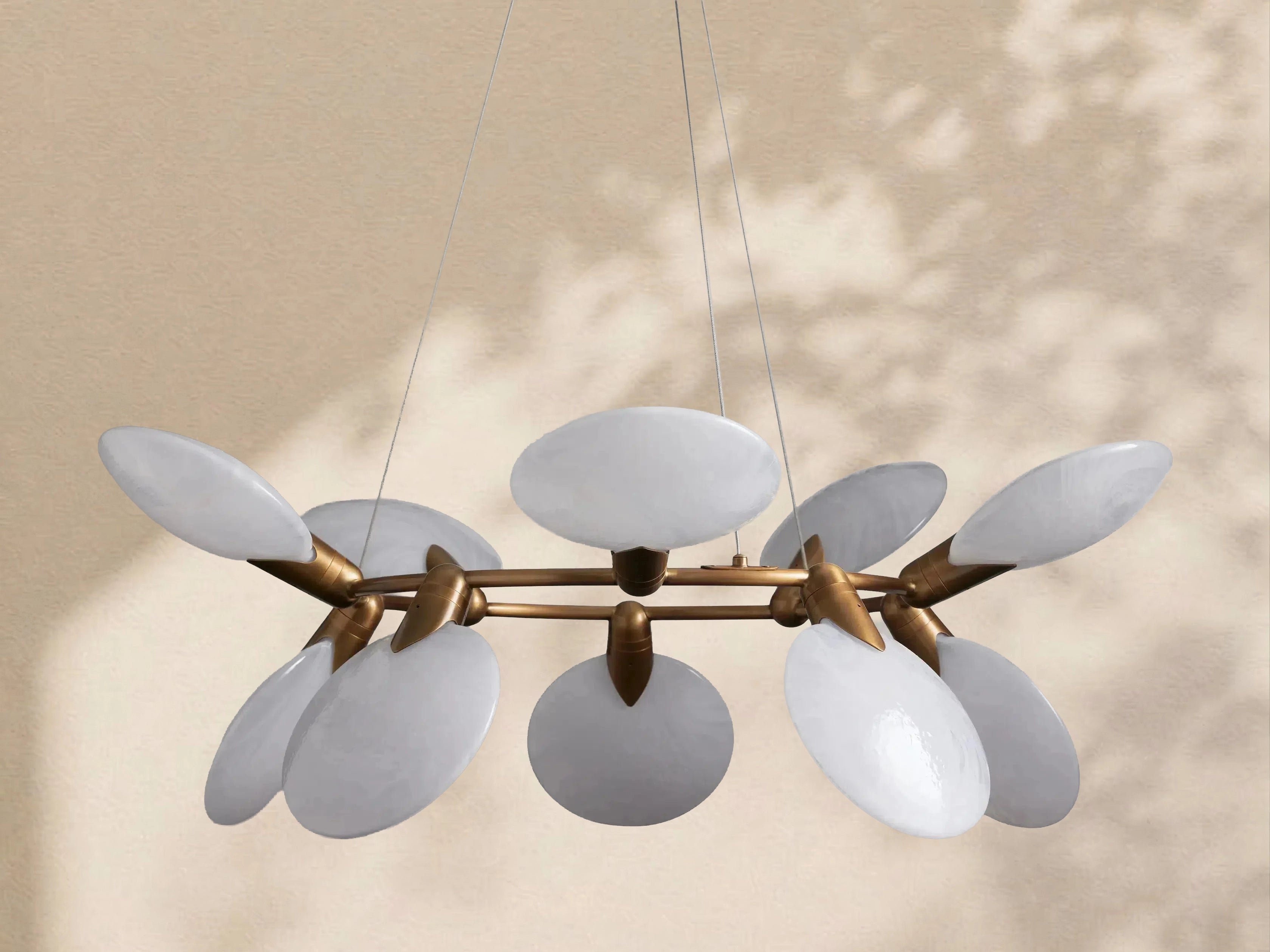 Leafloor Round Chandelier