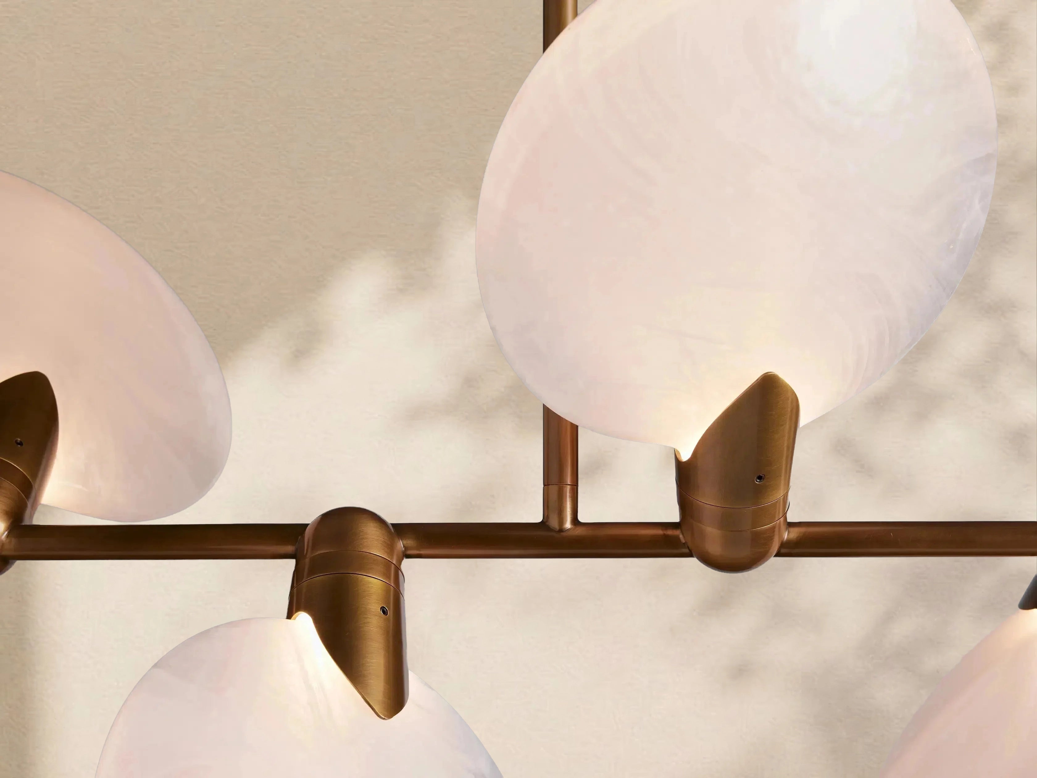 Leafloor Linear Chandelier 62''74''