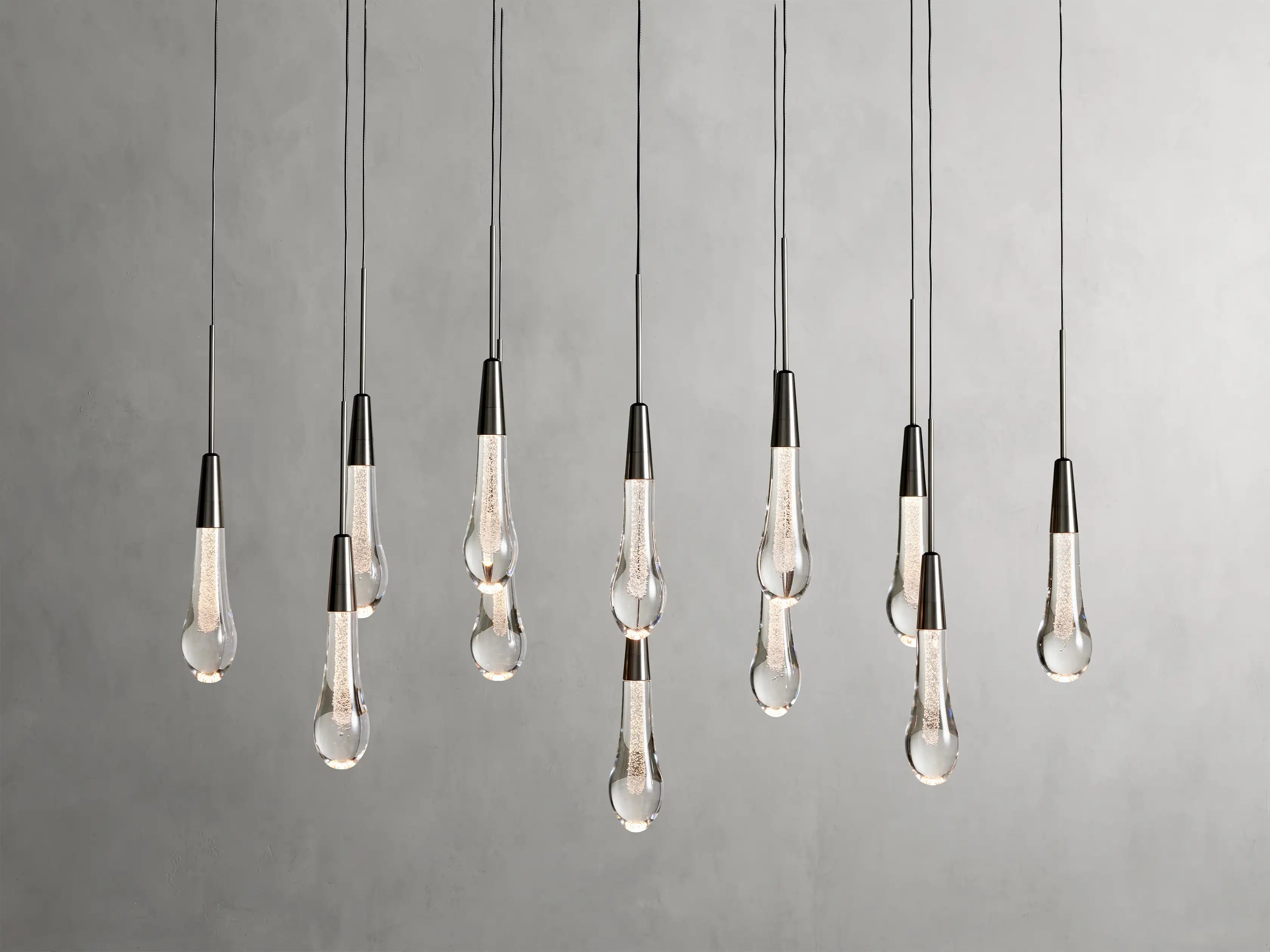 Soratai Glass Linear Chandelier