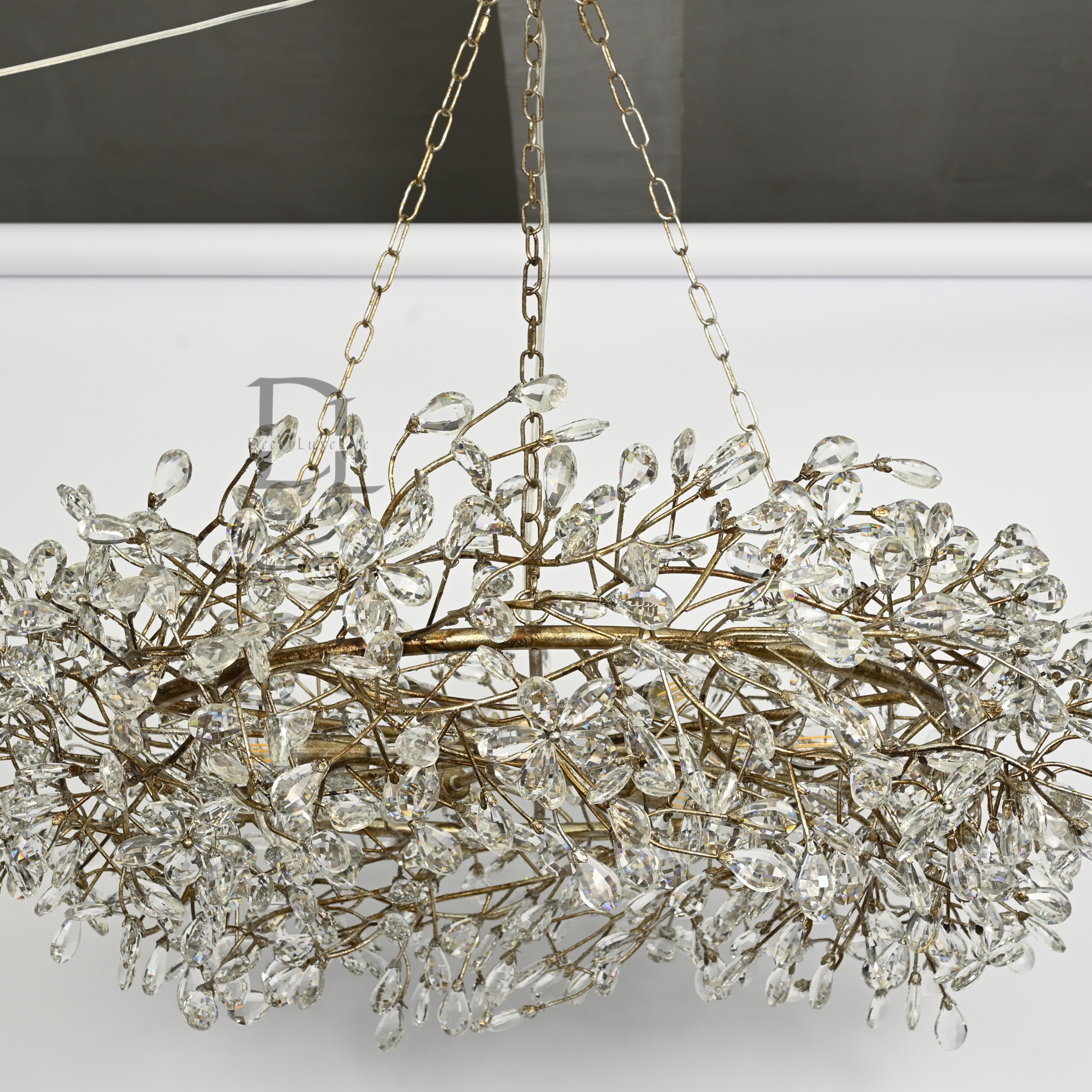 Fiore Crown Chandelier 39" 48" 60"