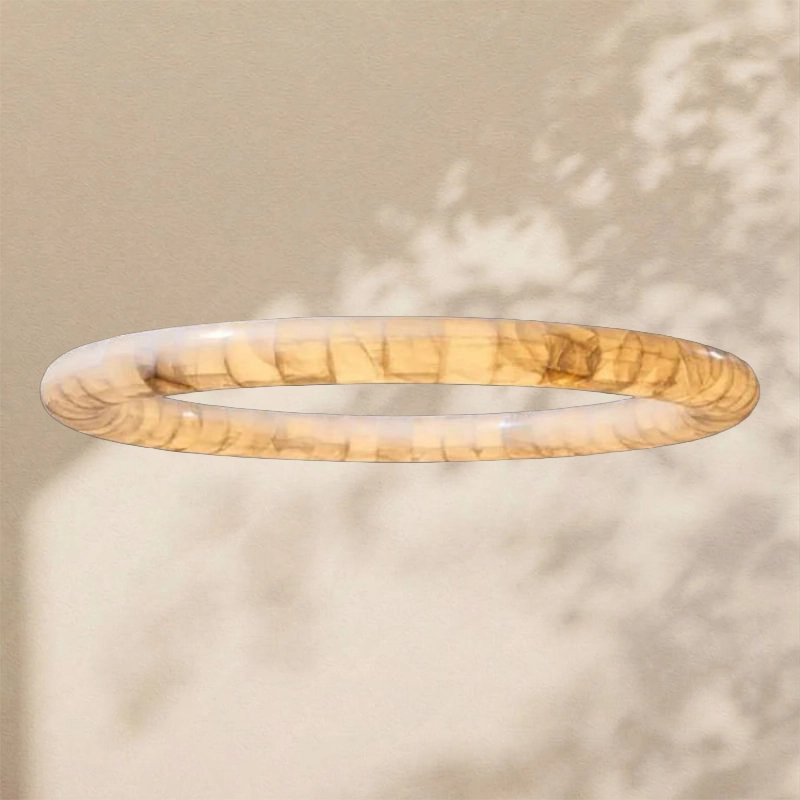 Karen Calcite Curve Ring Chandelier