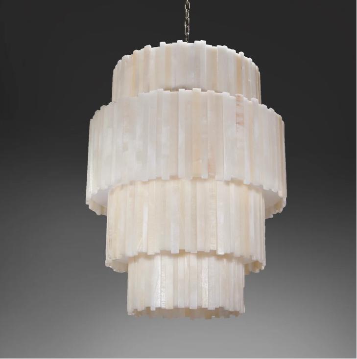 Tear Drop Onyx Chandelier