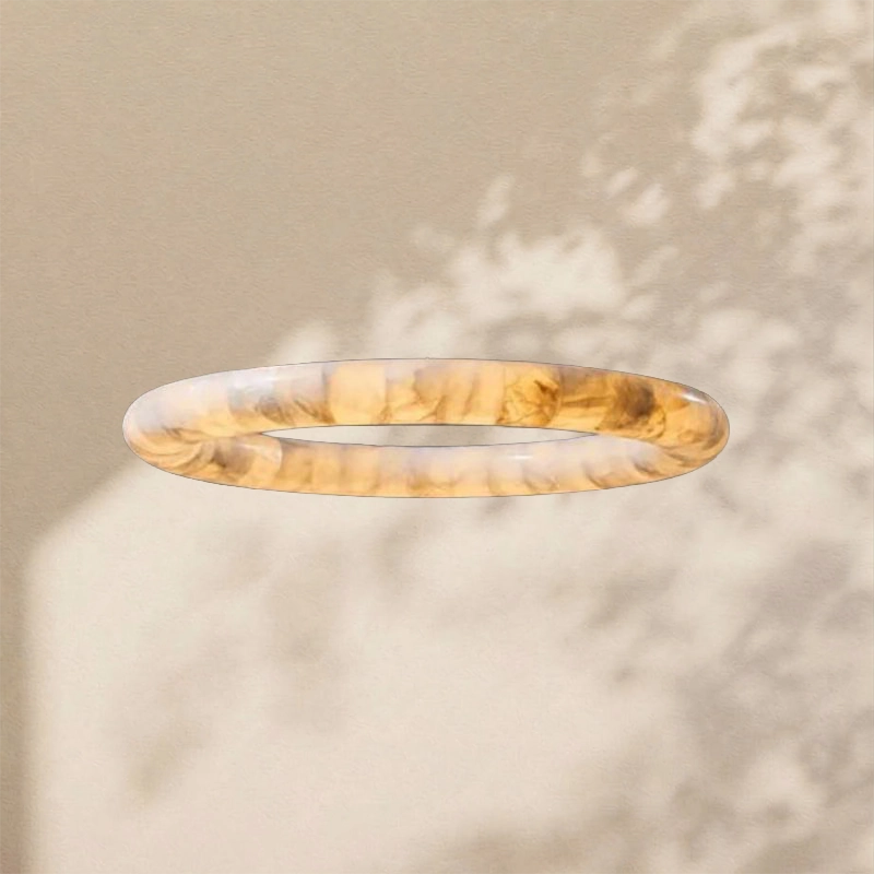 Karen Calcite Curve Ring Chandelier