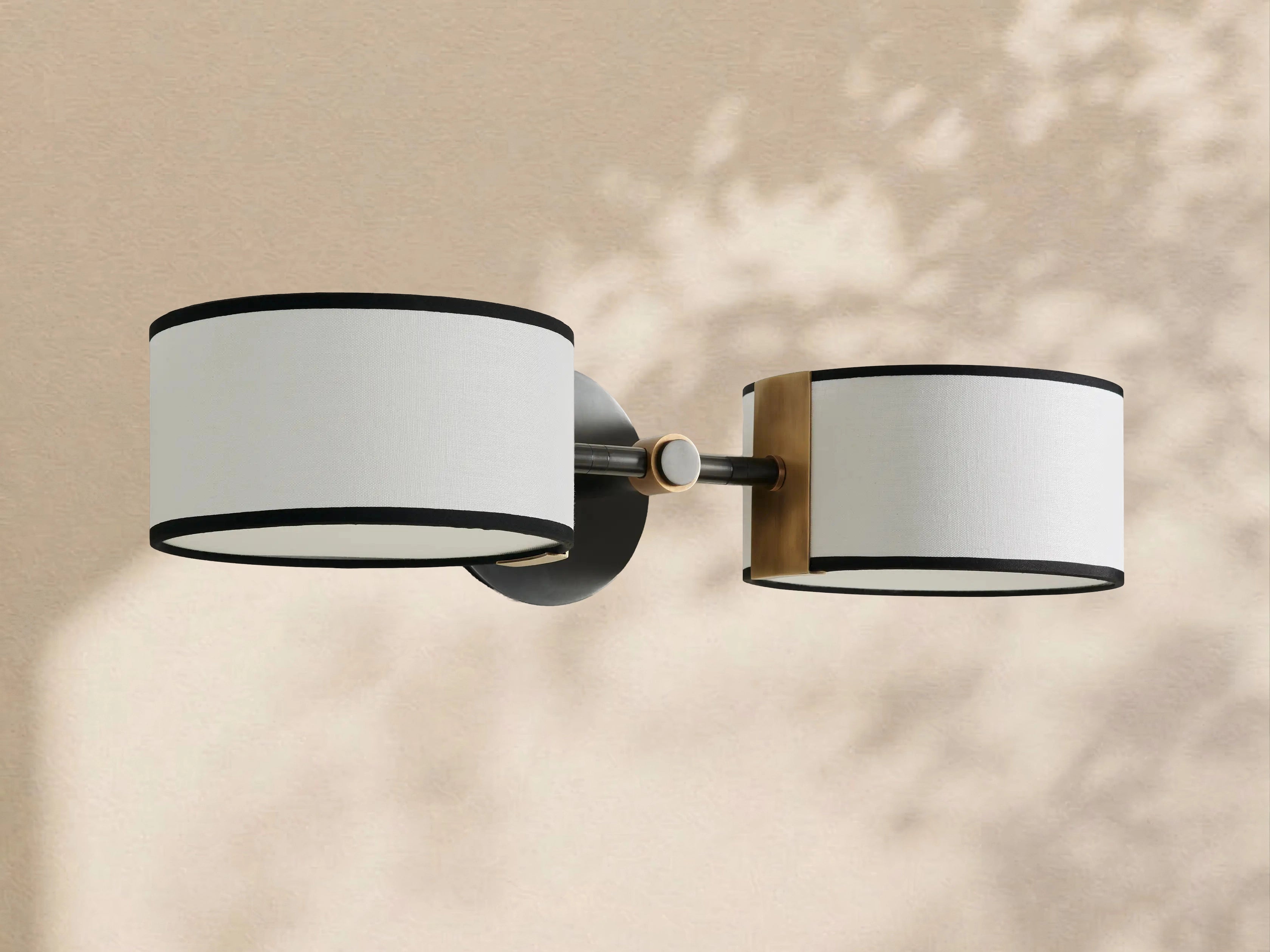 Tambour Double Sconce