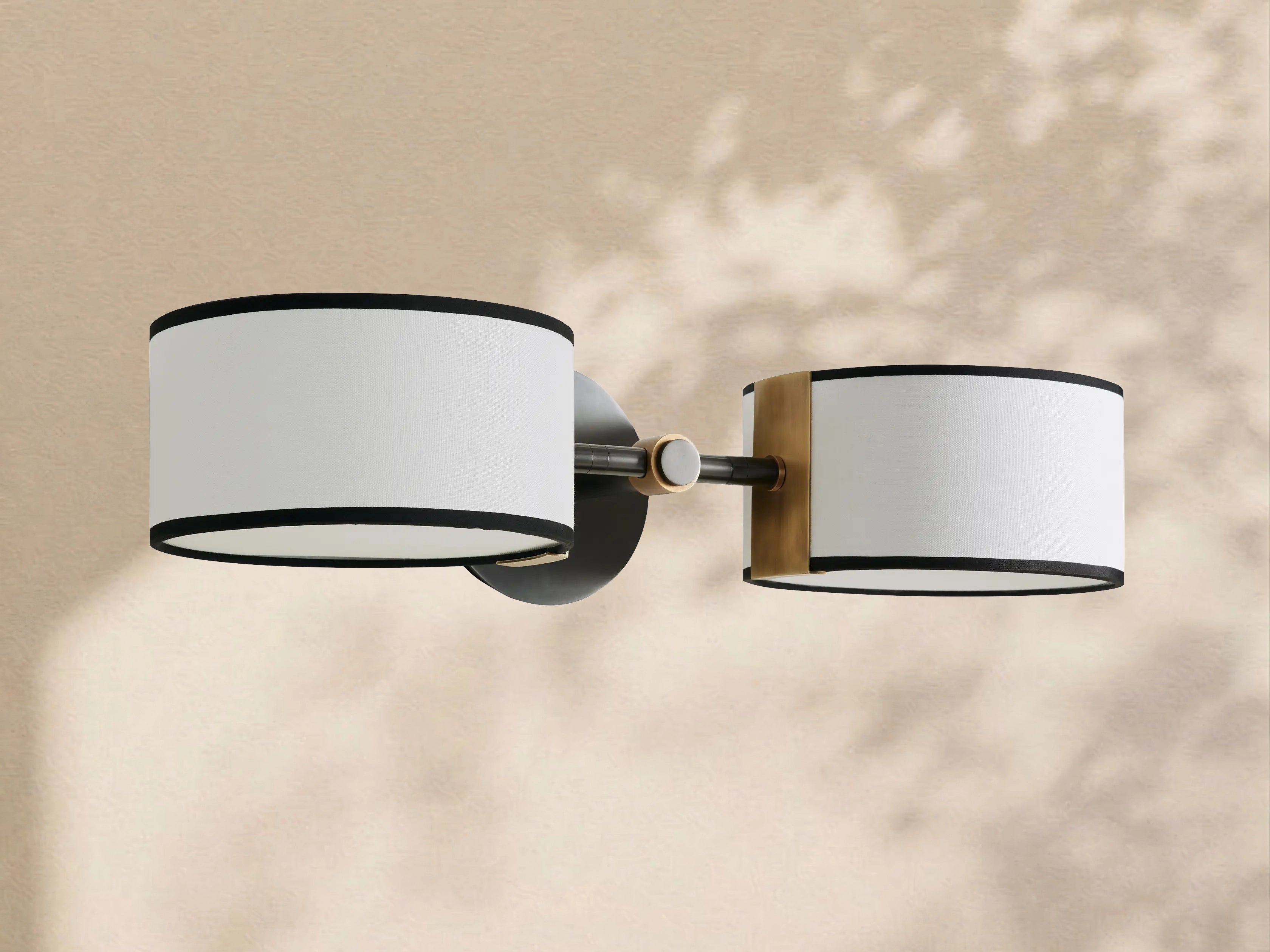 Tambour Double Sconce