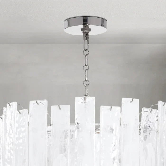 Tidelle Clear Glass Chandelier Small