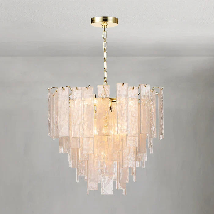 Tidelle Clear Glass Chandelier Small
