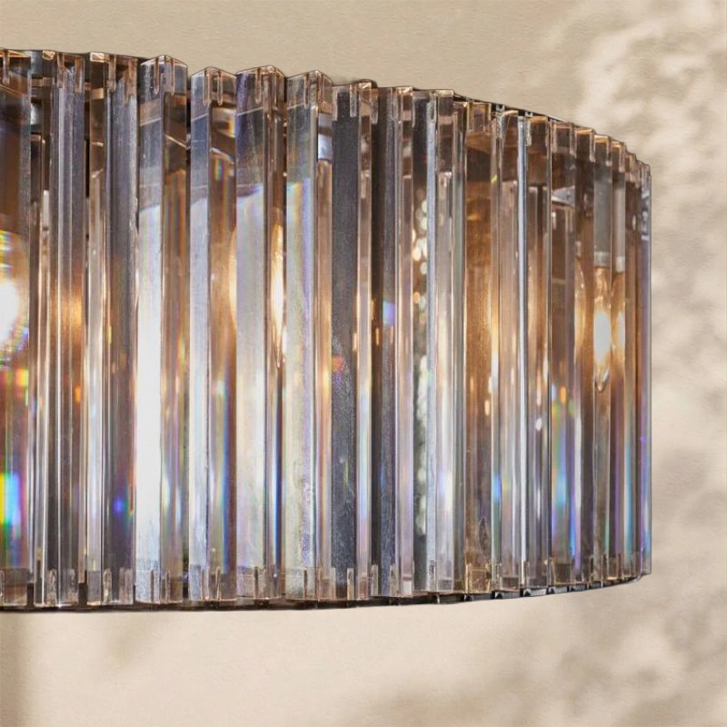 Lita Glass Round Chandelier