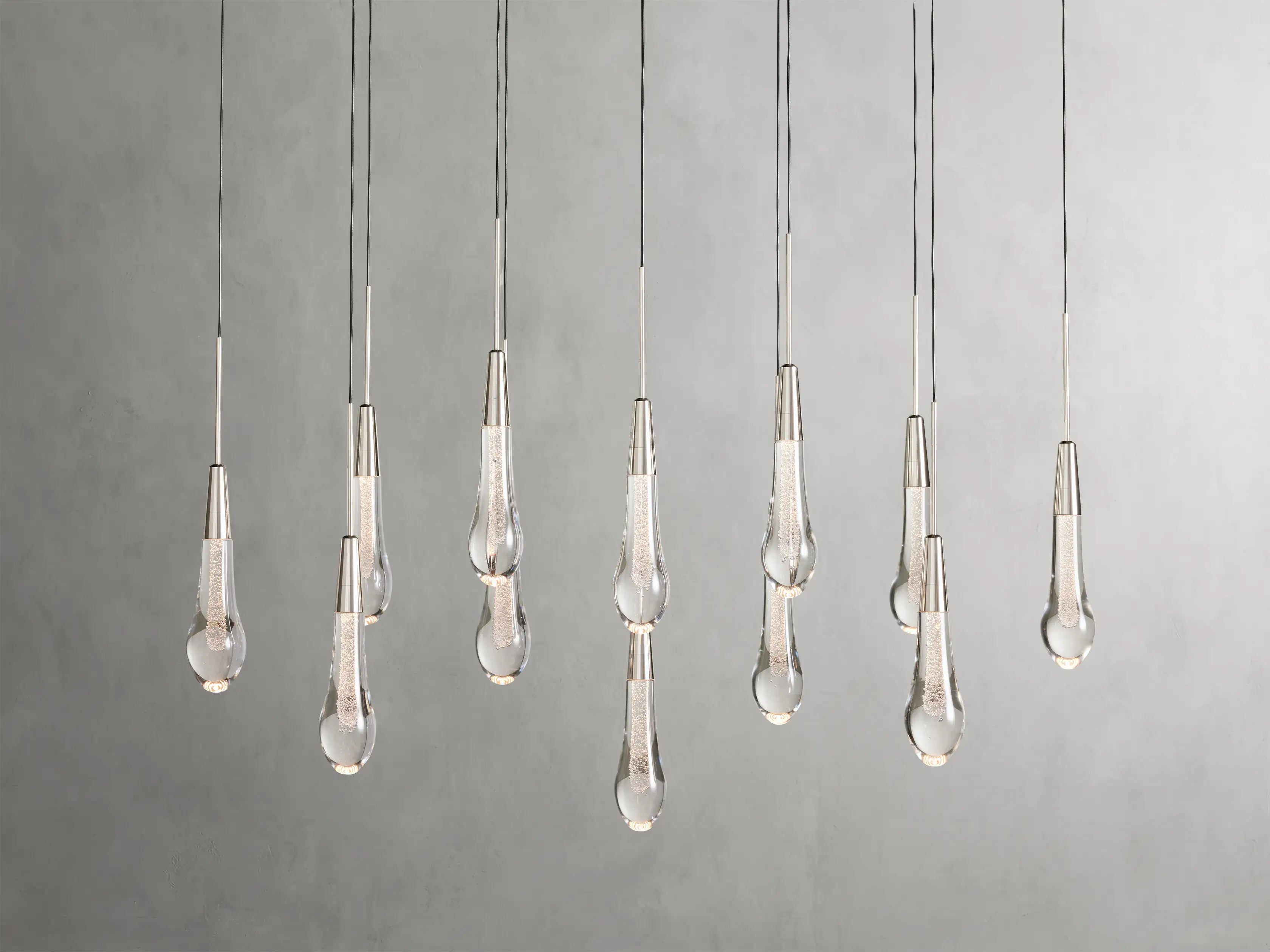 Soratai Glass Linear Chandelier